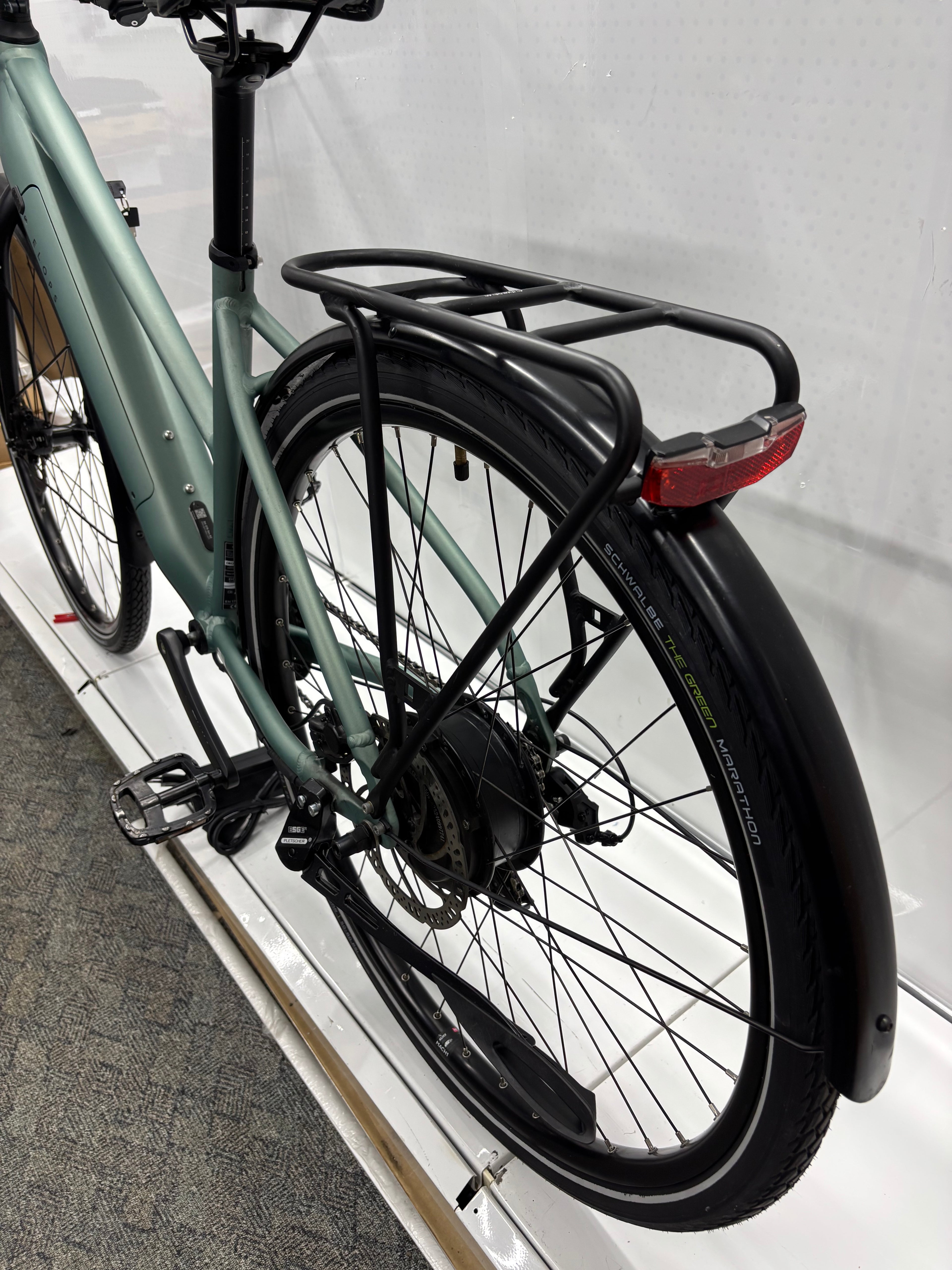 Elops e-LD 500 Water Green E Fahrrad - Rahmengröße S - Bastlerrad - DEFEKT (wie neu)