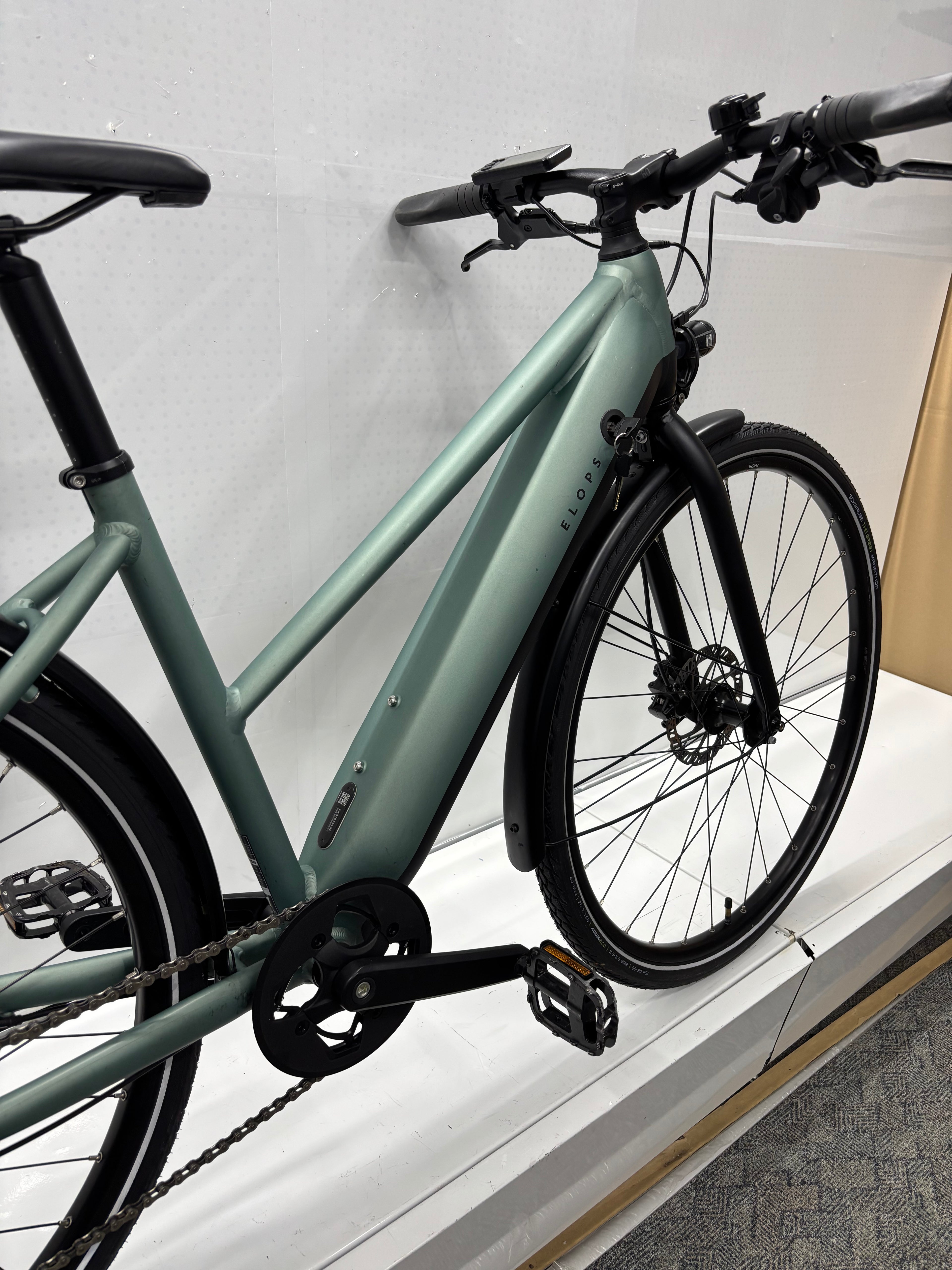 Elops e-LD 500 Water Green E Fahrrad - Rahmengröße S - Bastlerrad - DEFEKT (wie neu)