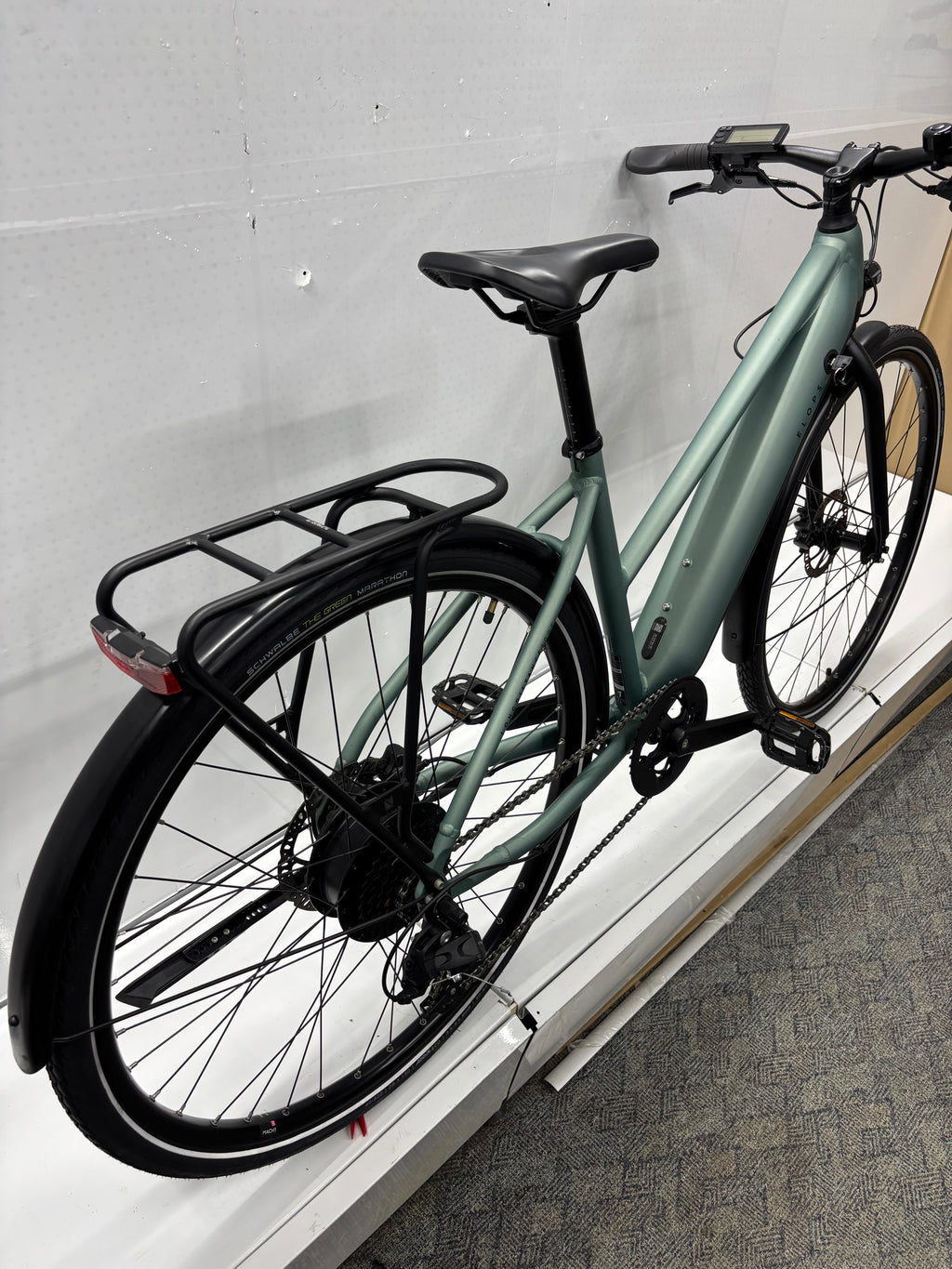 Elops e-LD 500 Water Green E Fahrrad - Rahmengröße S - Bastlerrad - DEFEKT (wie neu)