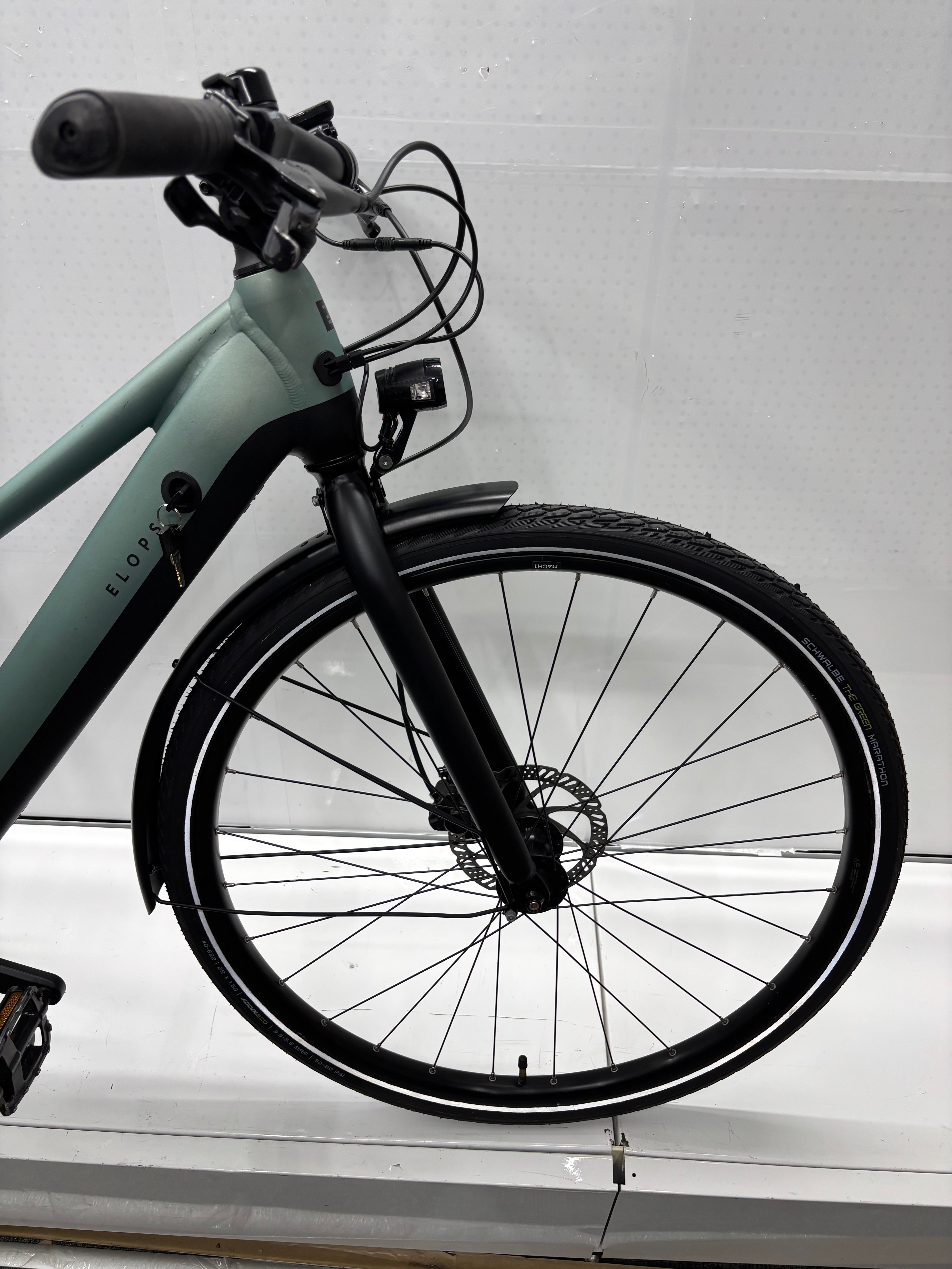 Elops e-LD 500 Water Green E Fahrrad - Rahmengröße S - Bastlerrad - DEFEKT (wie neu)