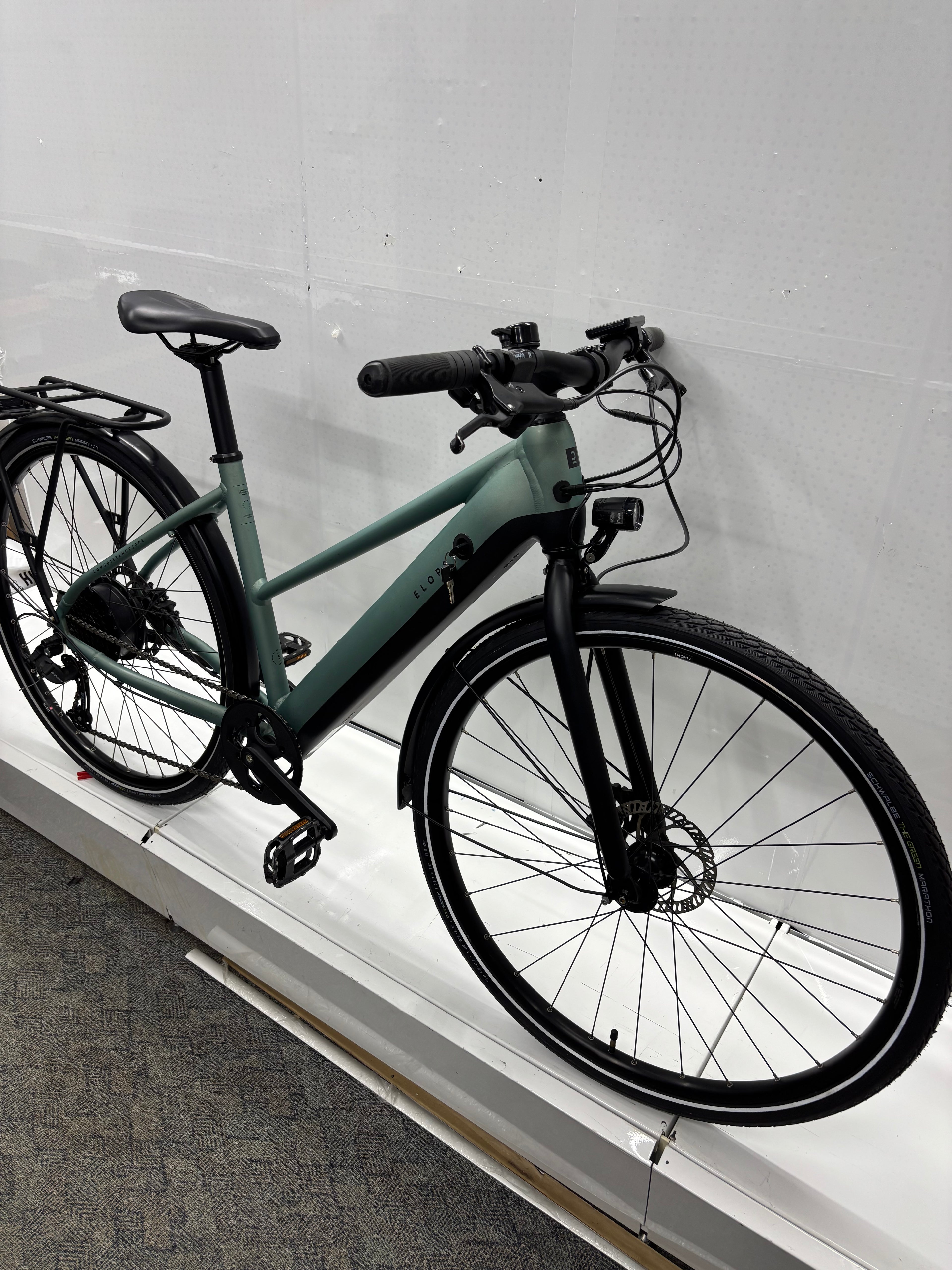 Elops e-LD 500 Water Green E Fahrrad - Rahmengröße S - Bastlerrad - DEFEKT (wie neu)