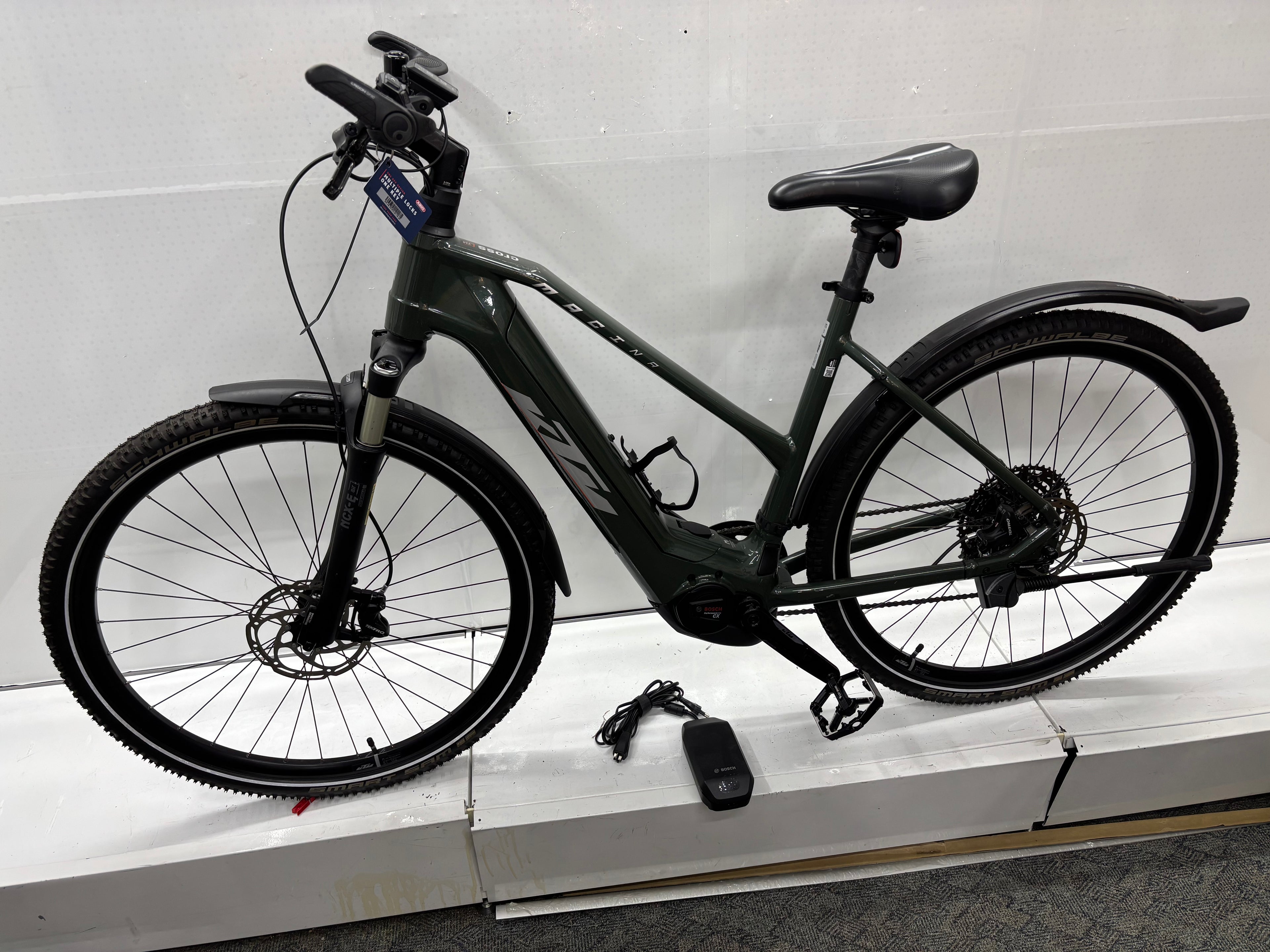KTM Macina Cross 710, keine 300 Km !
