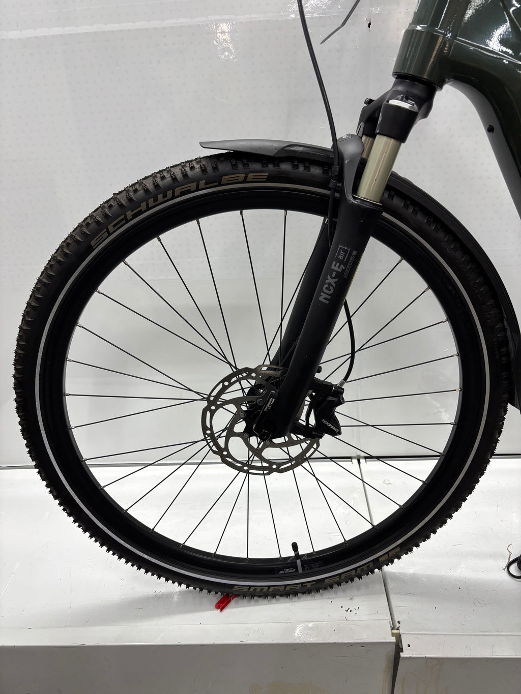 KTM Macina Cross 710, keine 300 Km !