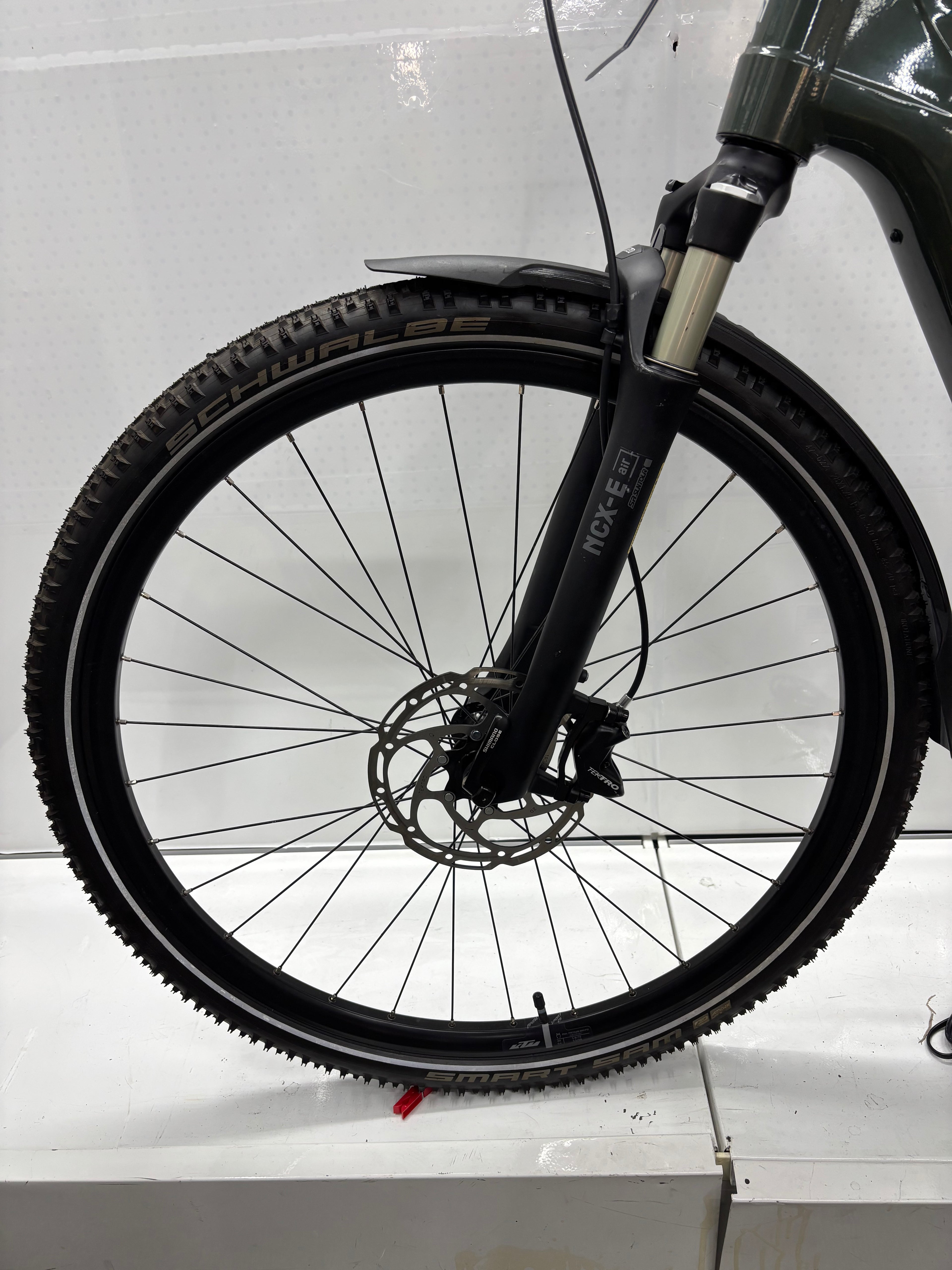 KTM Macina Cross 710, keine 300 Km !