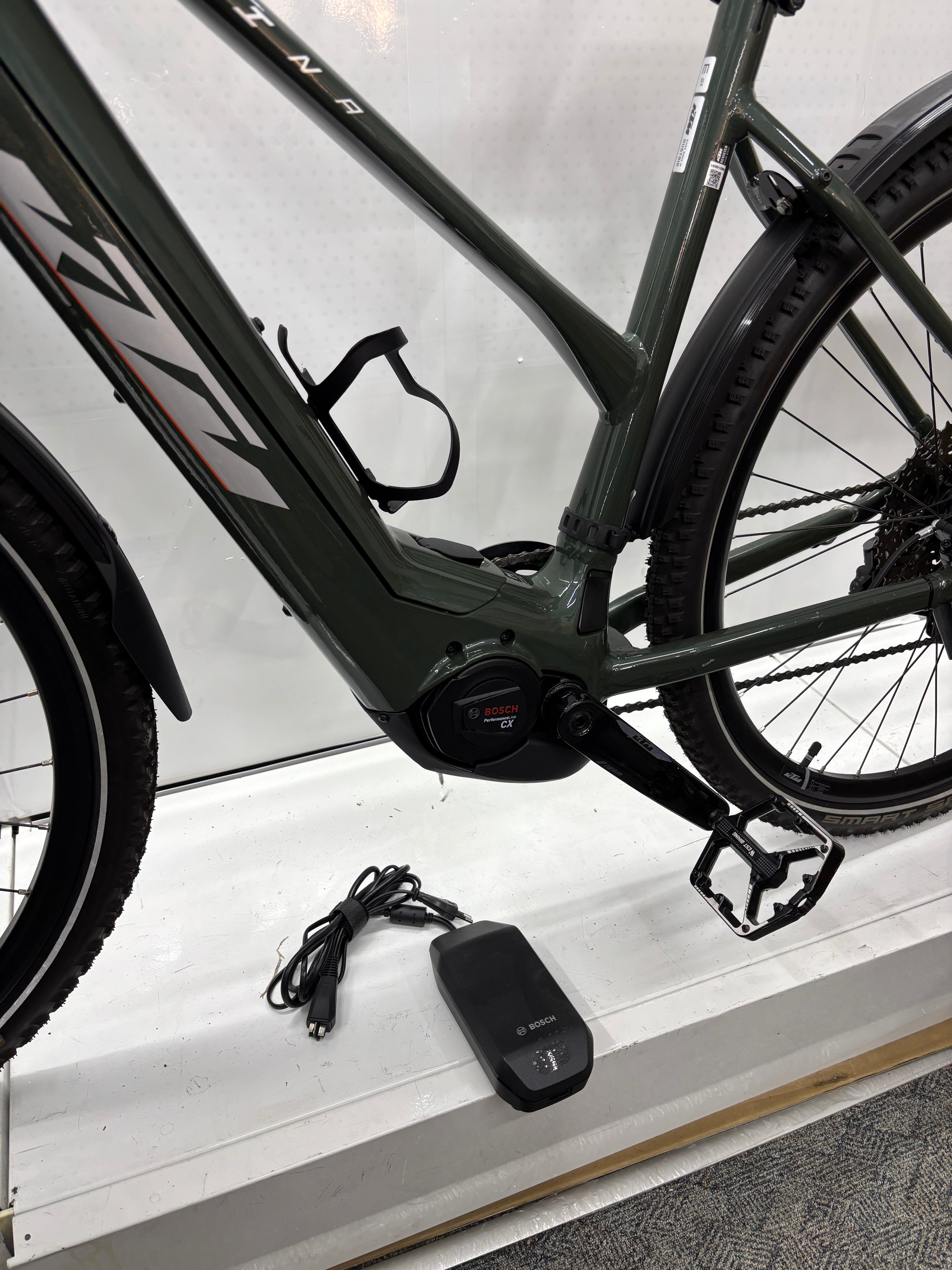 KTM Macina Cross 710, keine 300 Km !