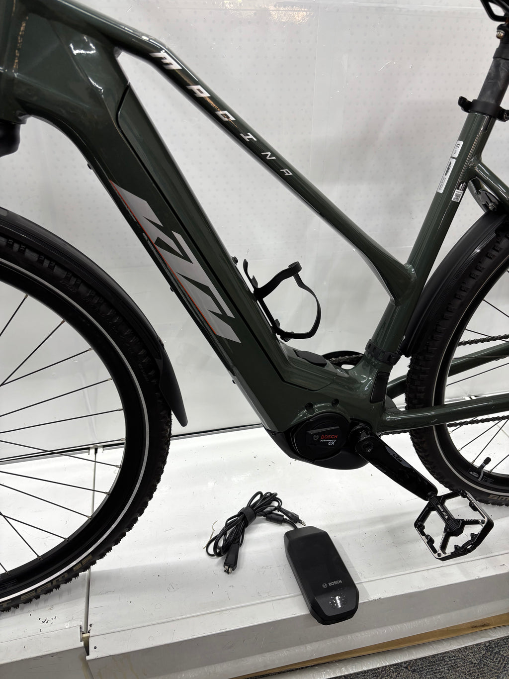 KTM Macina Cross 710, keine 300 Km !