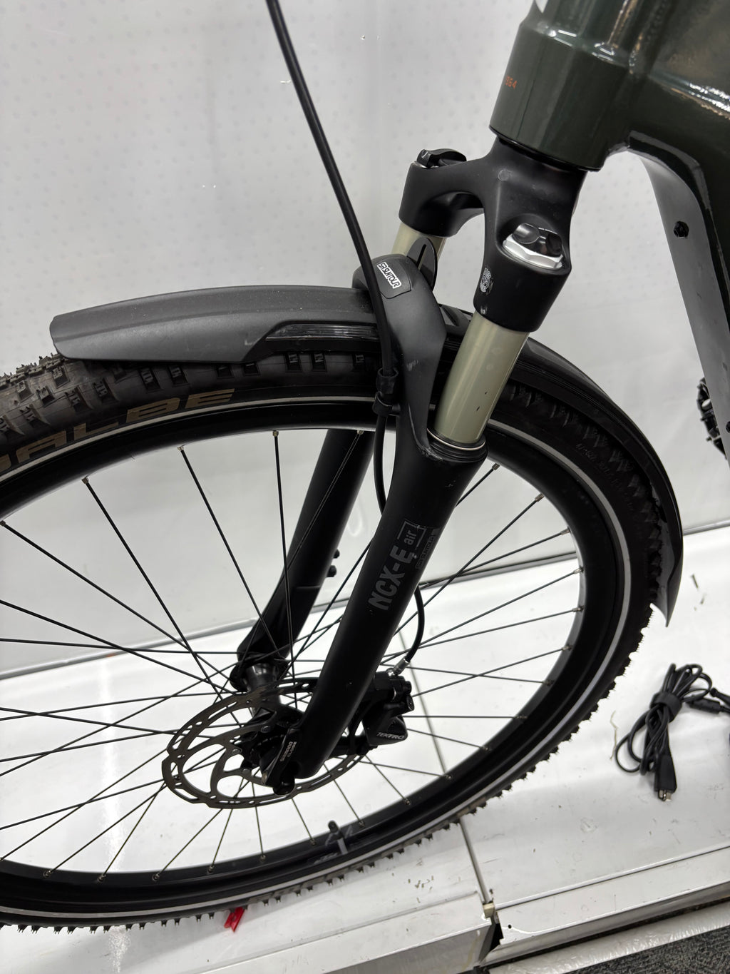 KTM Macina Cross 710, keine 300 Km !