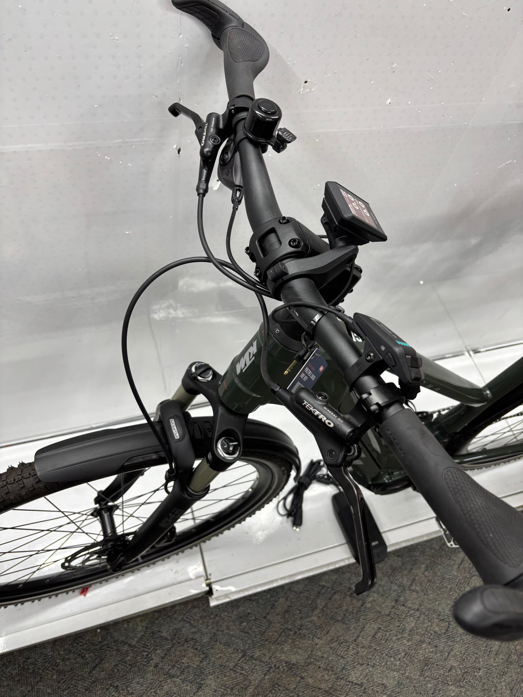 KTM Macina Cross 710, keine 300 Km !