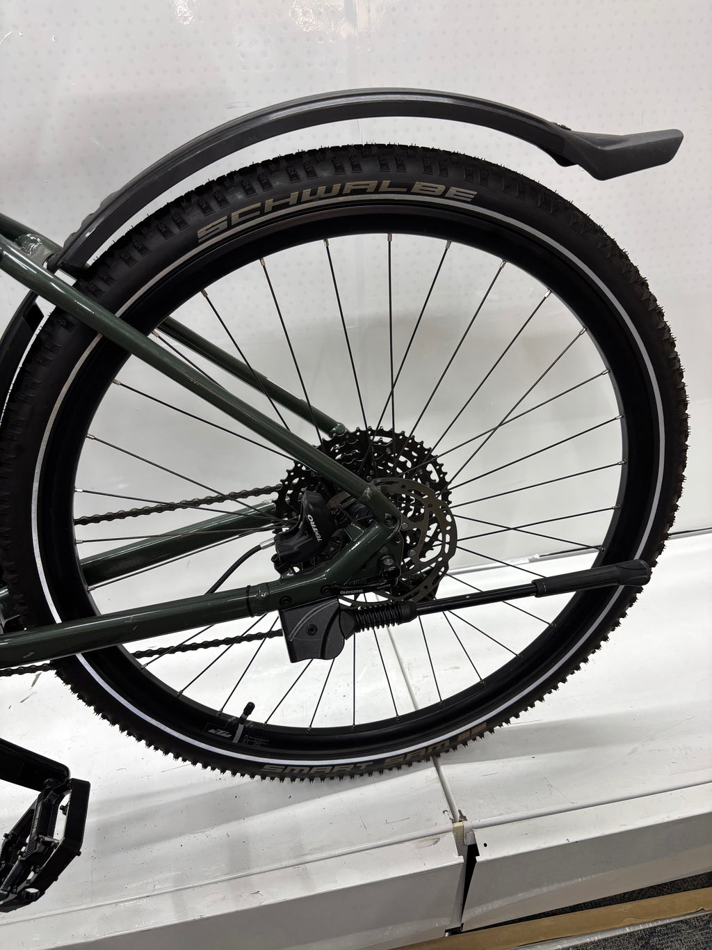 KTM Macina Cross 710, keine 300 Km !