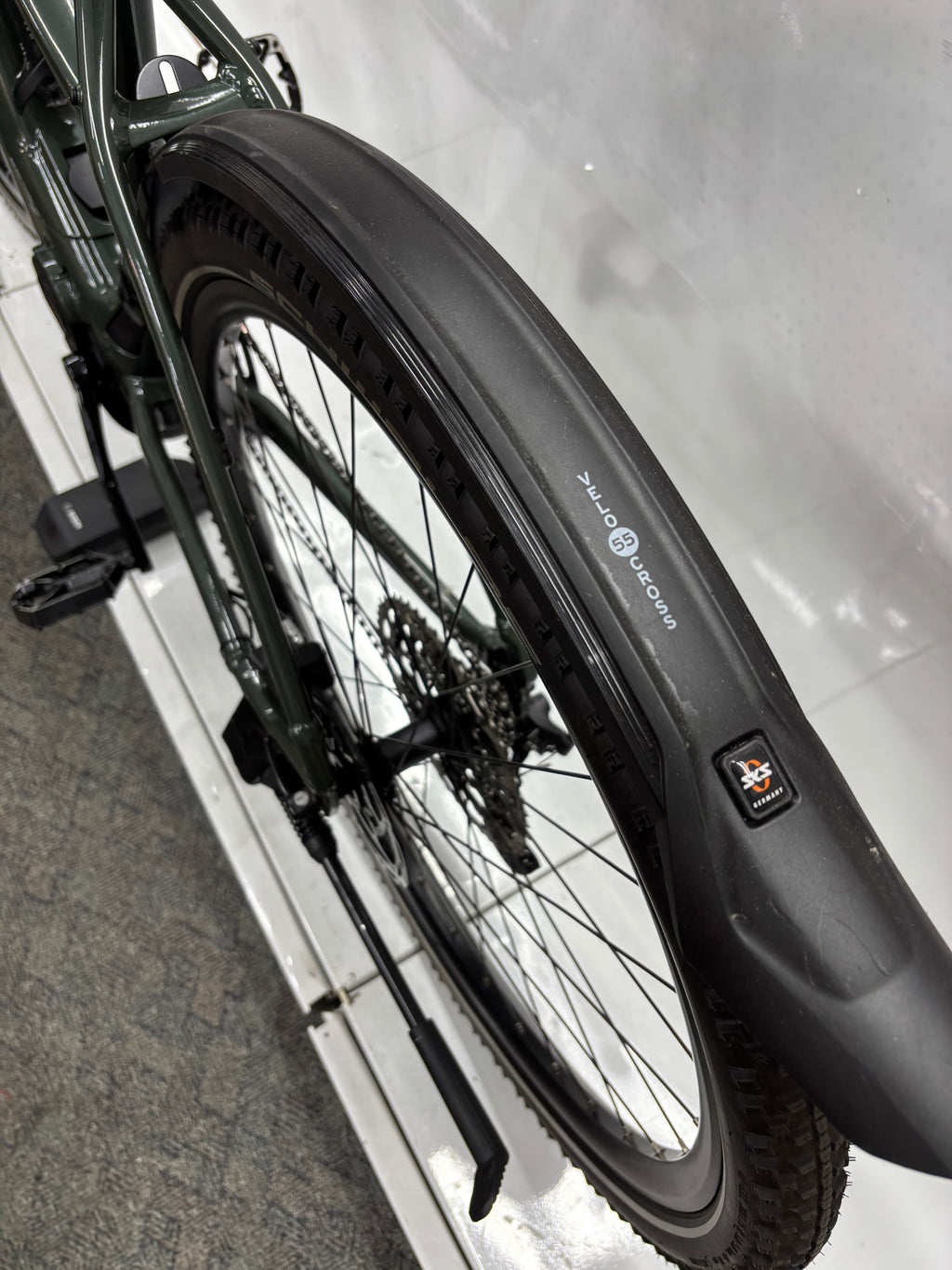 KTM Macina Cross 710, keine 300 Km !