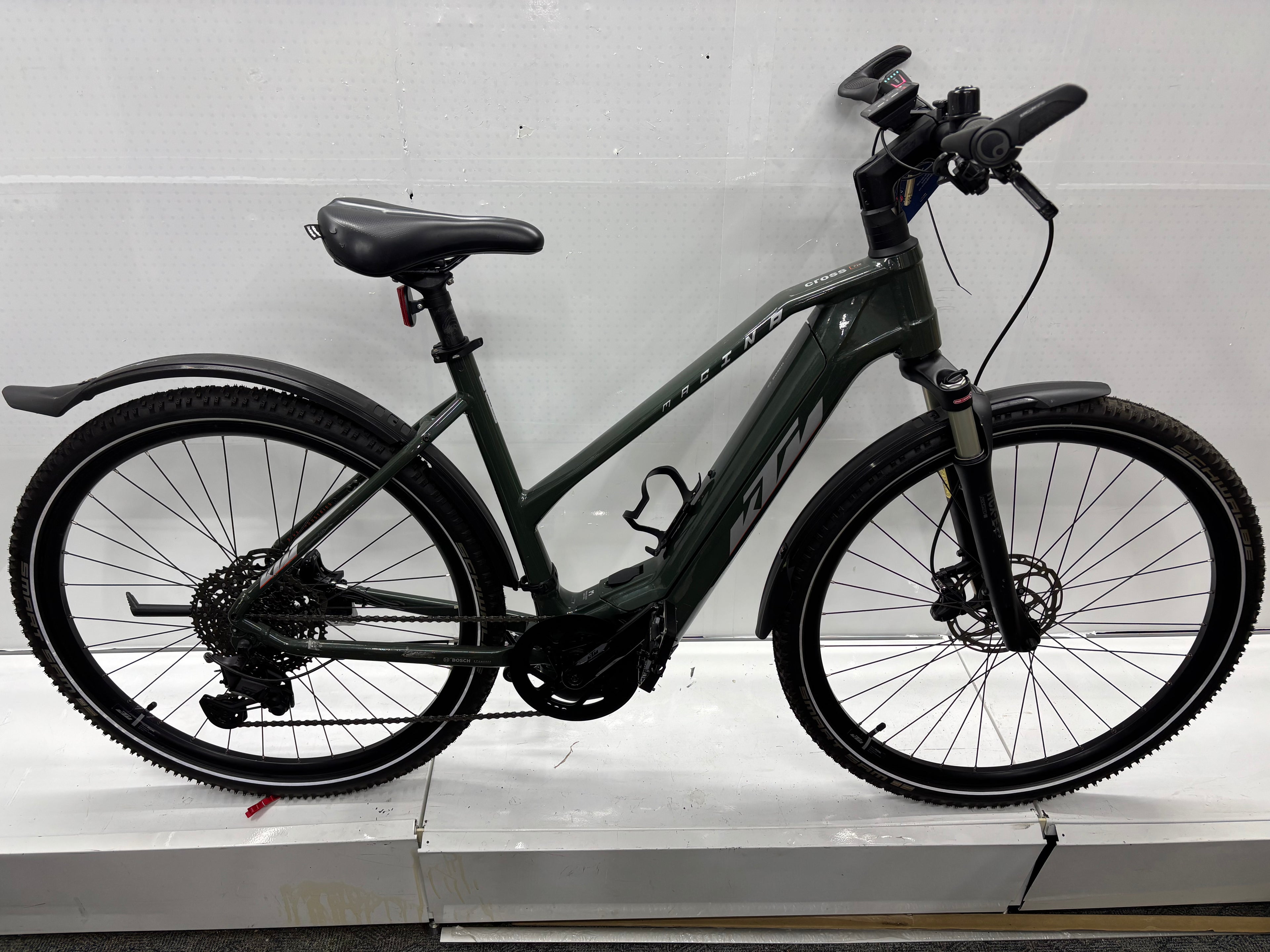 KTM Macina Cross 710, keine 300 Km !