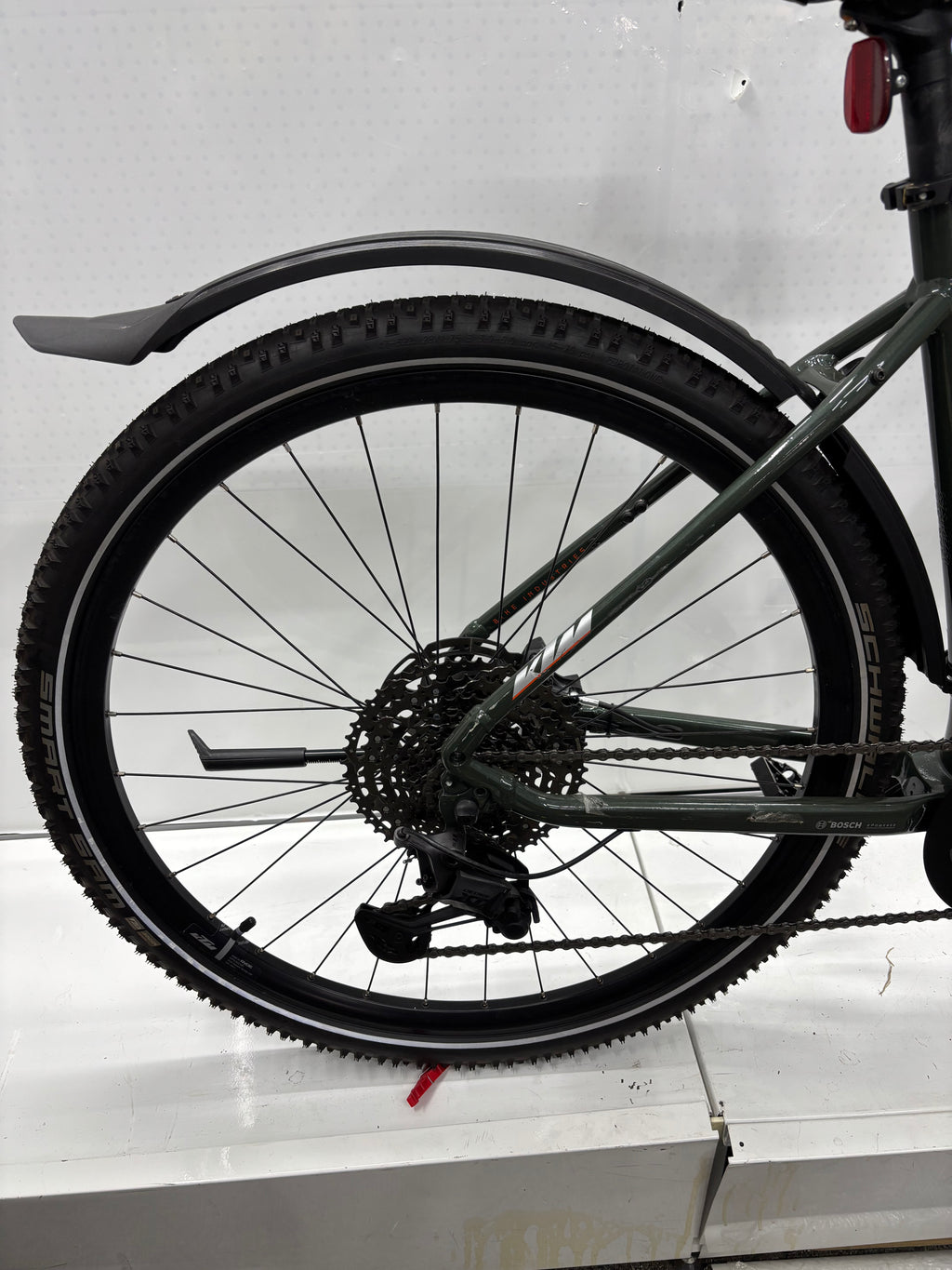 KTM Macina Cross 710, keine 300 Km !
