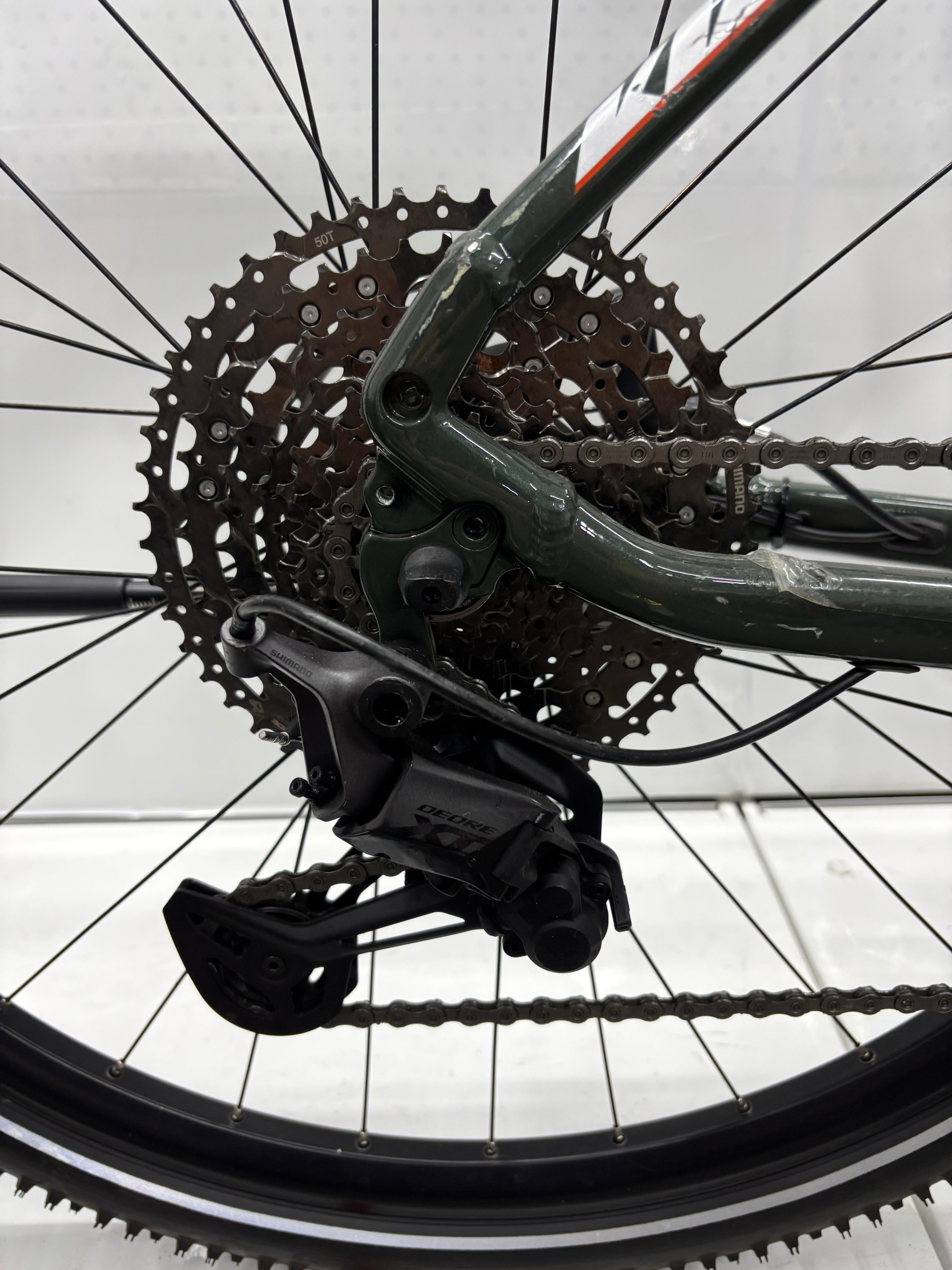 KTM Macina Cross 710, keine 300 Km !