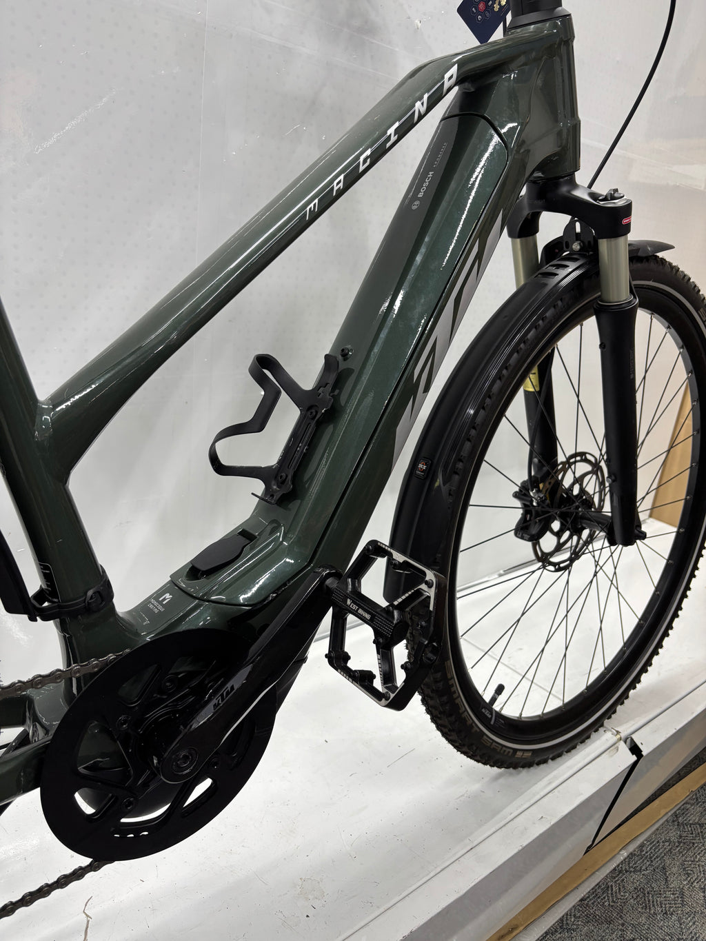 KTM Macina Cross 710, keine 300 Km !