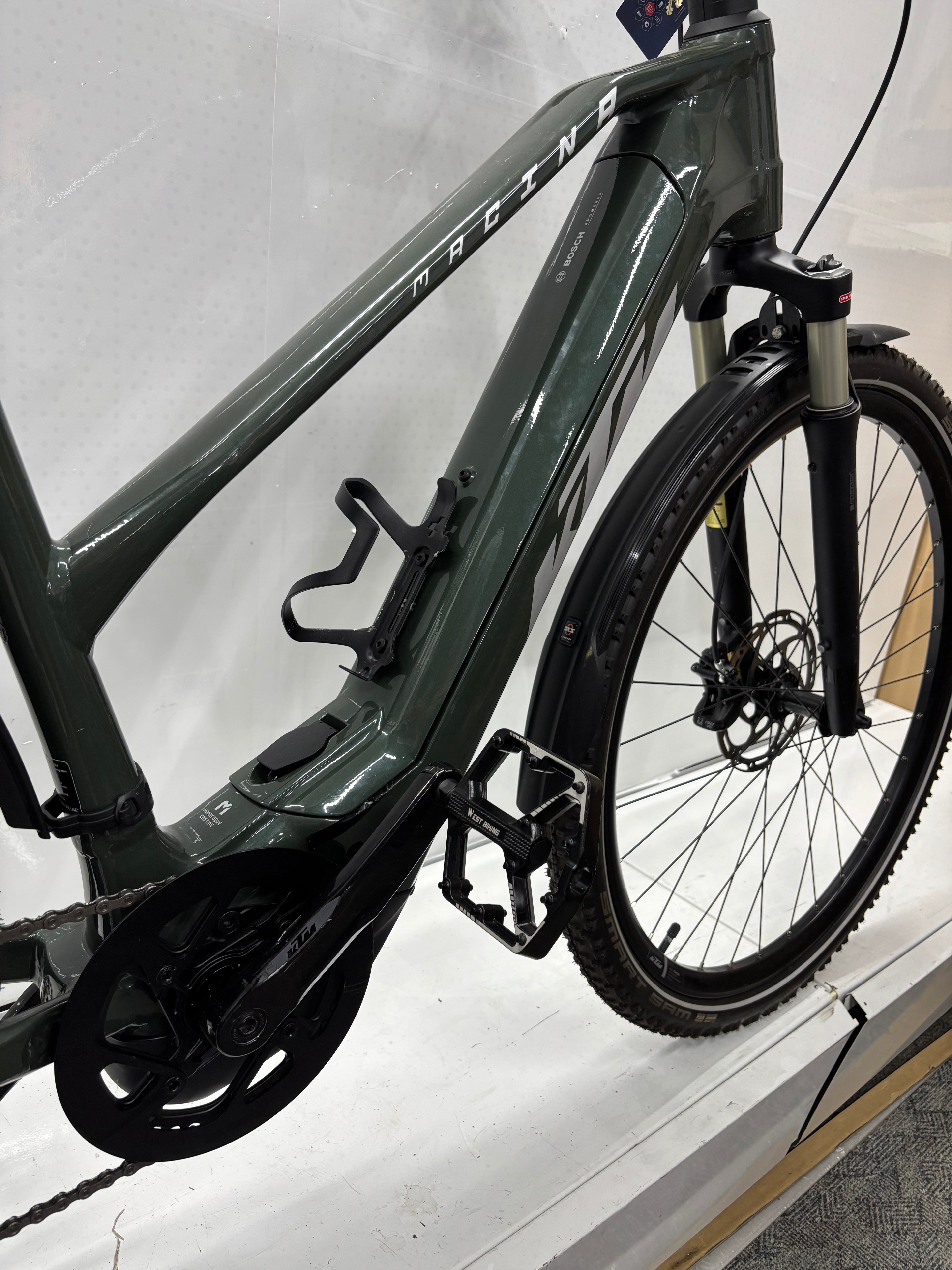 KTM Macina Cross 710, keine 300 Km !