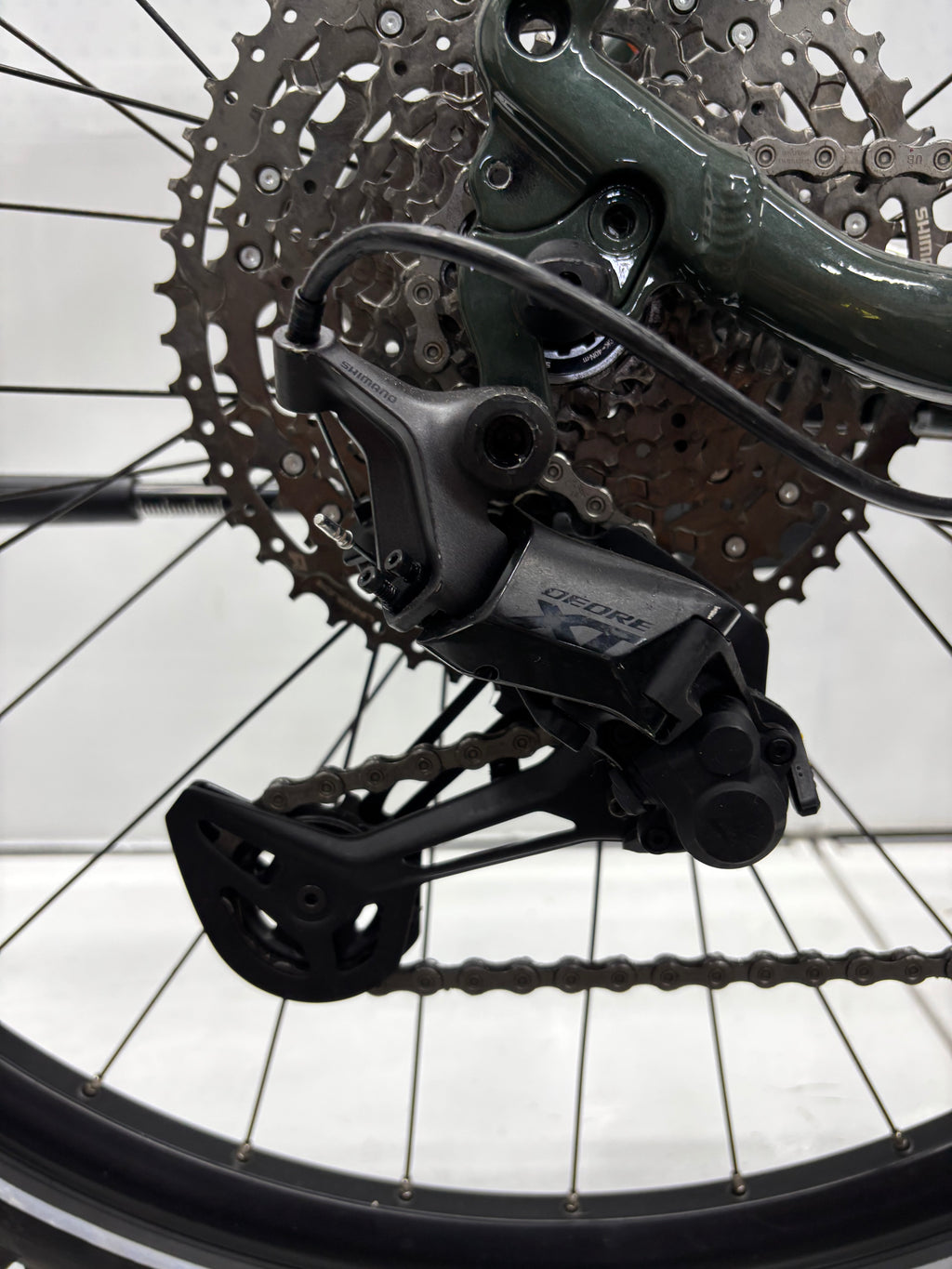 KTM Macina Cross 710, keine 300 Km !