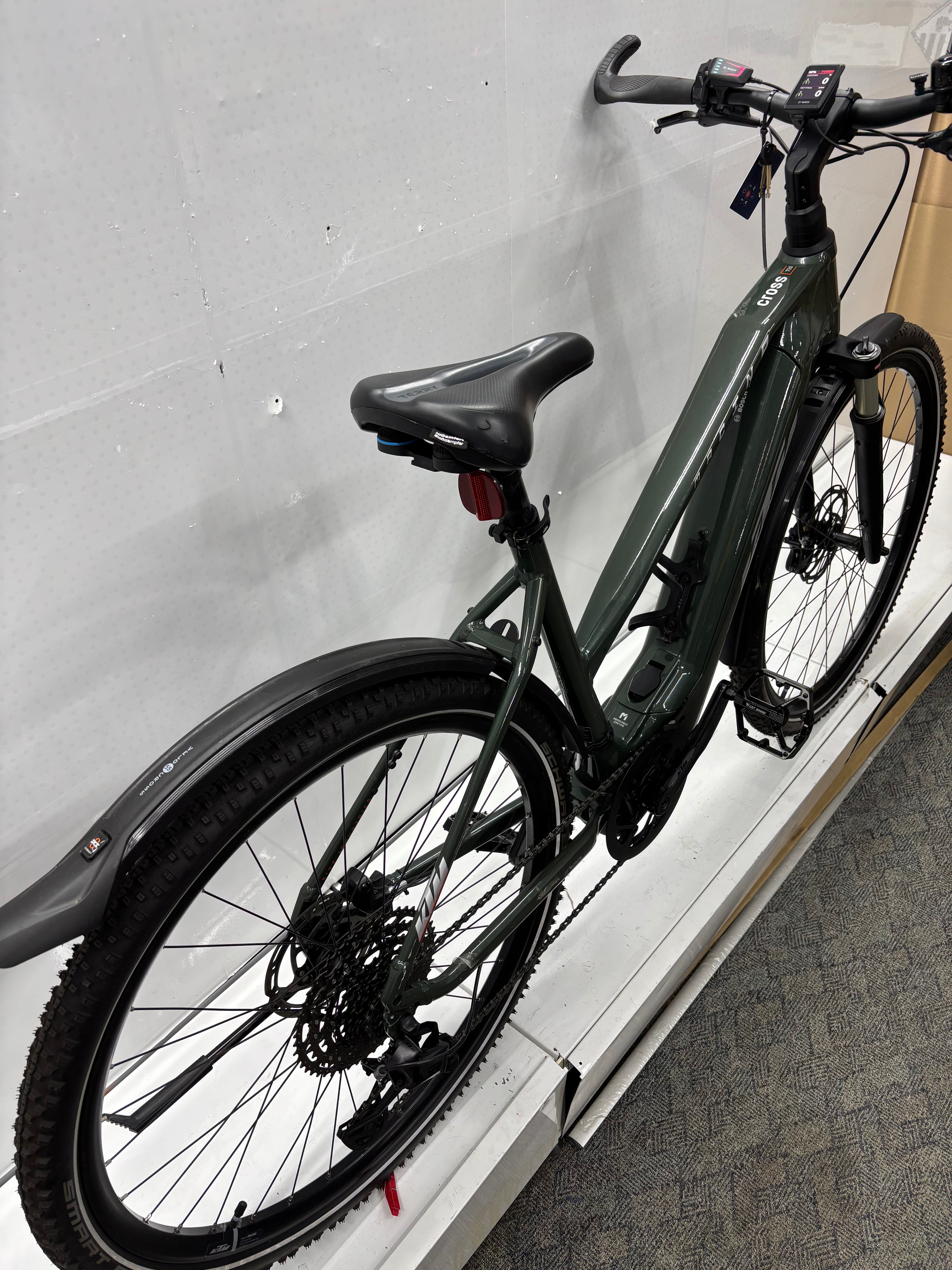 KTM Macina Cross 710, keine 300 Km !