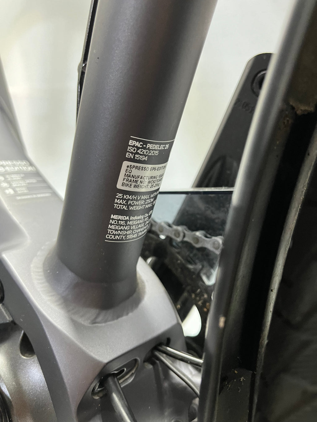 Merida eSpresso, für große, schwere Männer nur 1300 KM!