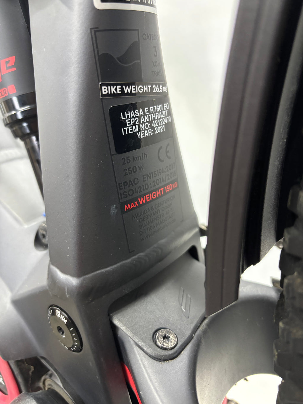 Centurion Lhasa ER 760i - Rahmengröße XL