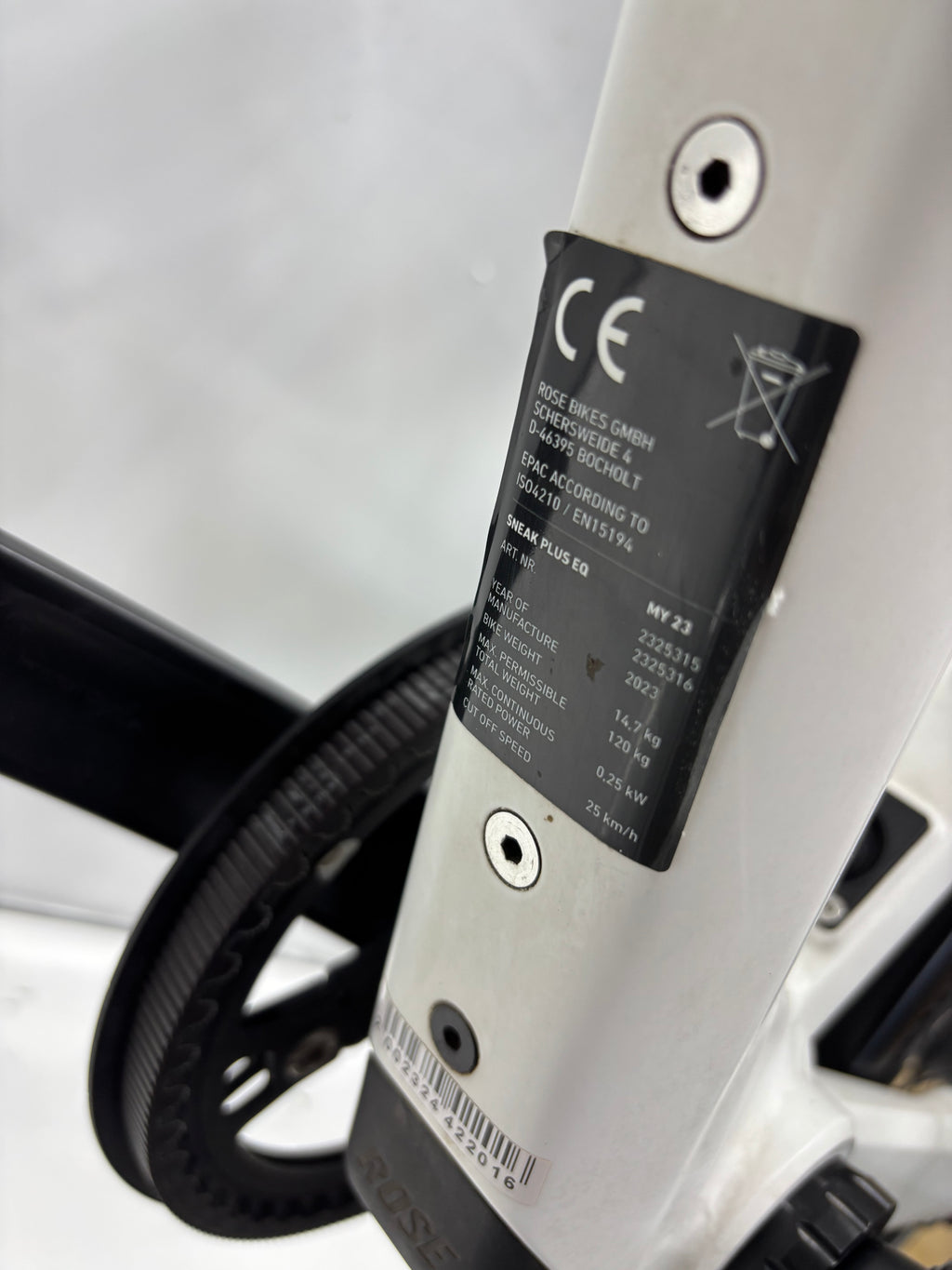Rose Fahrrad Sneak + - Bastlerrad - DEFEKT - neuwertig