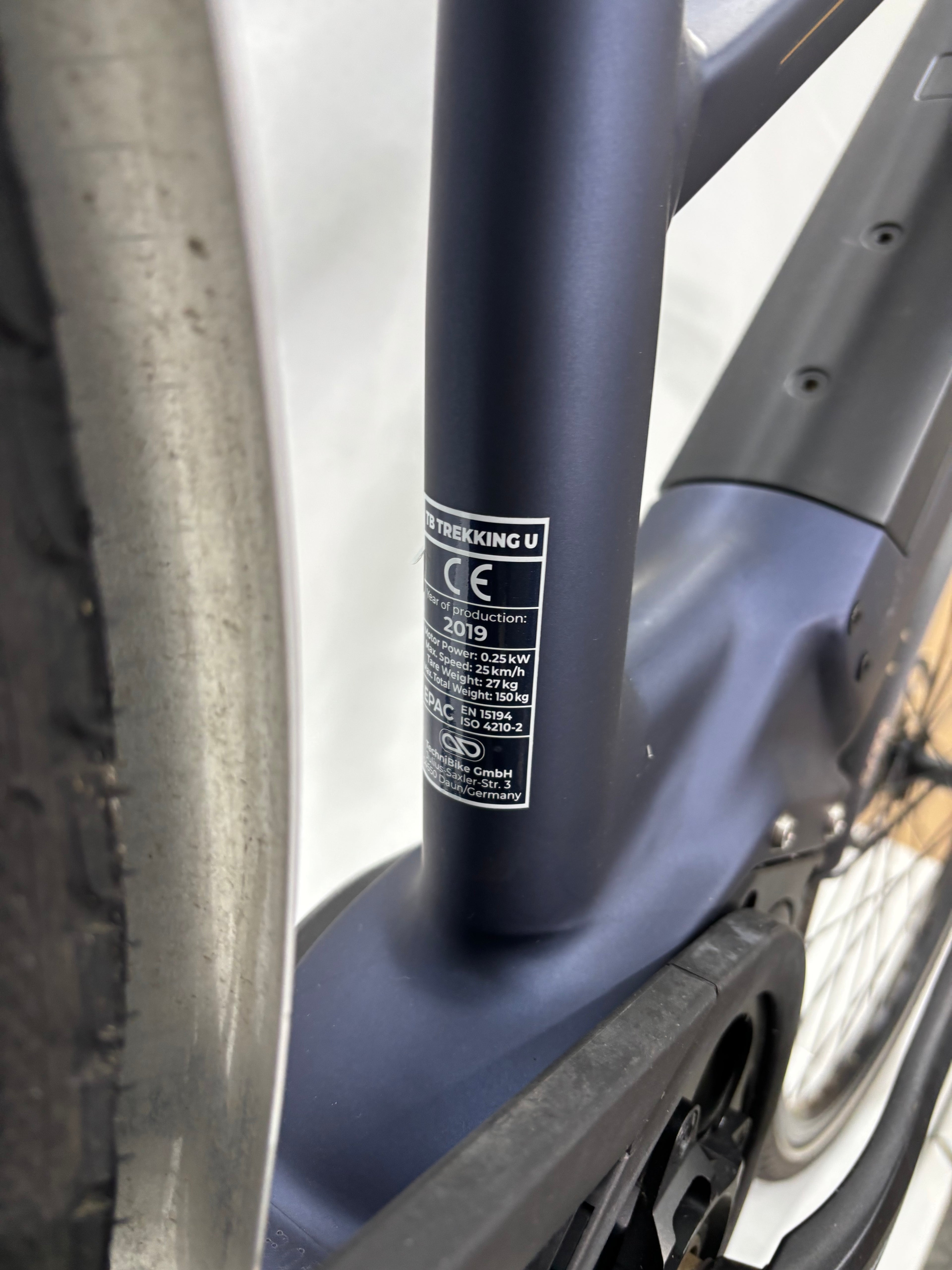 Technibike Trekkingrad Trapez - Bastlerrad - Akku lädt nicht komplett