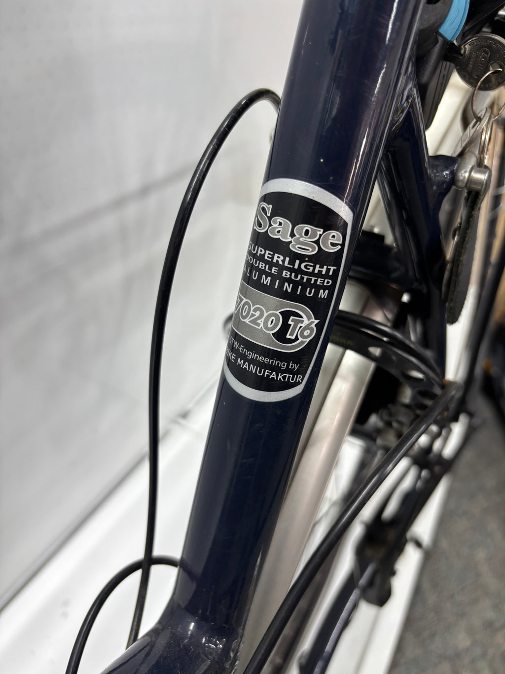 Bike Manufaktur Hudson Bay - Bastlerrad - DEFEKT