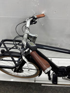 Schindelhauer E-Bike mit Frontkorb, Alfine 8 Hang, Brooks