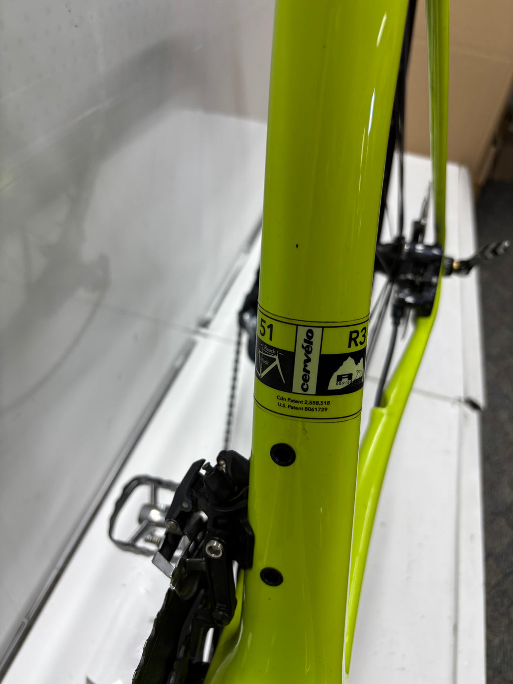Cervelo DI R3 Ultegra 8020 22G - Bastlerrad - DEFEKT - hochwertige Teile