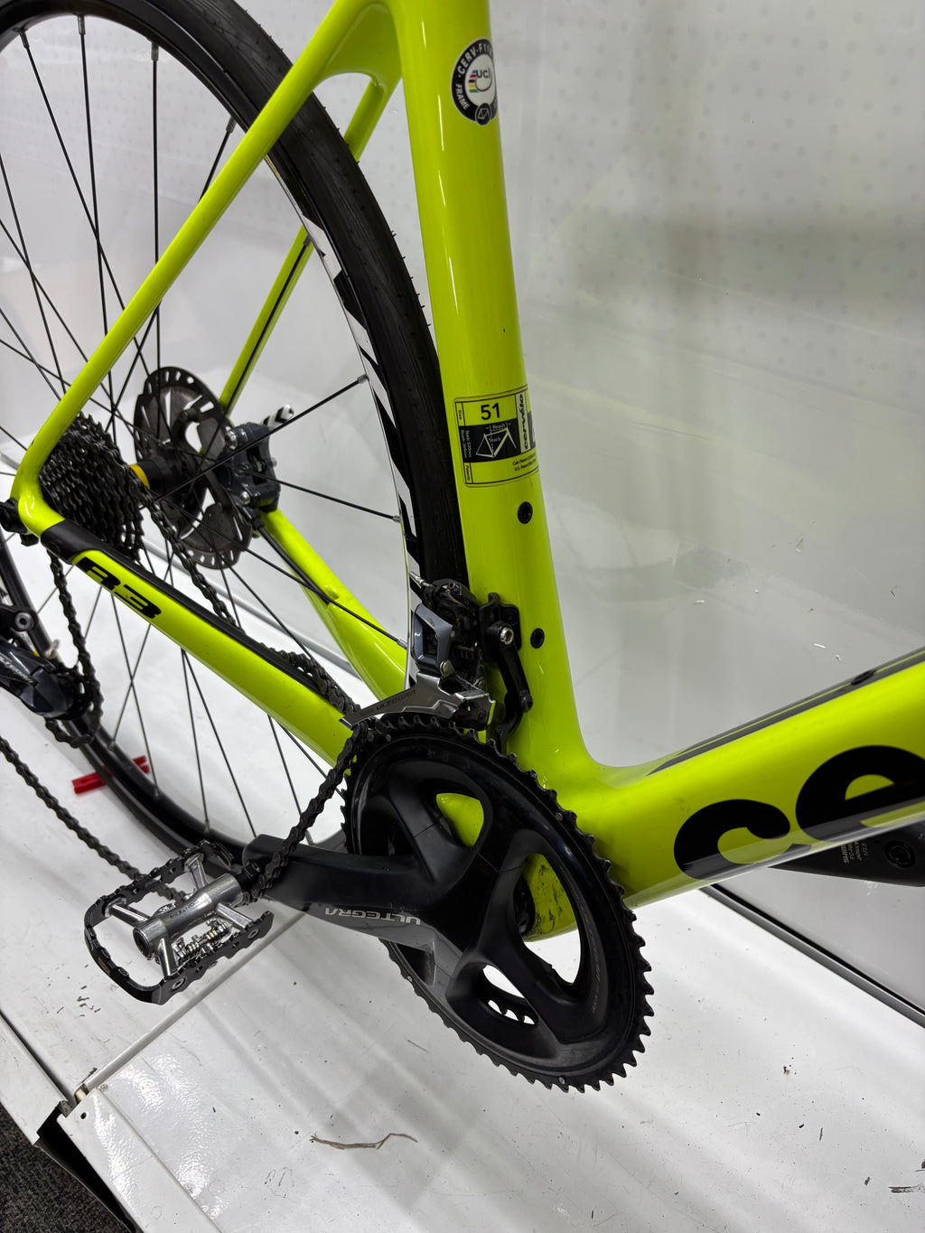 Cervelo DI R3 Ultegra 8020 22G - Bastlerrad - DEFEKT - hochwertige Teile