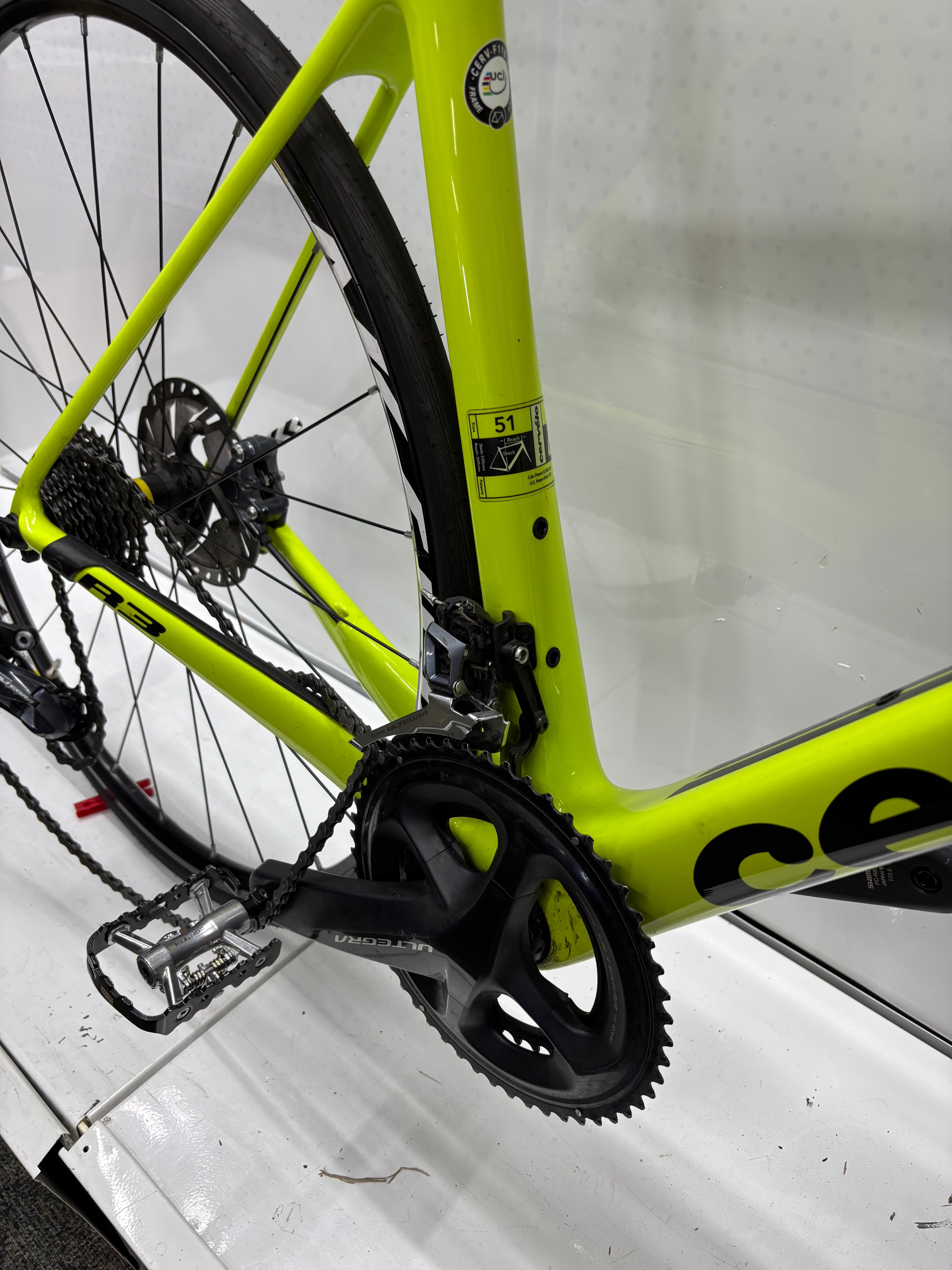 Cervelo DI R3 Ultegra 8020 22G - Bastlerrad - DEFEKT - hochwertige Teile