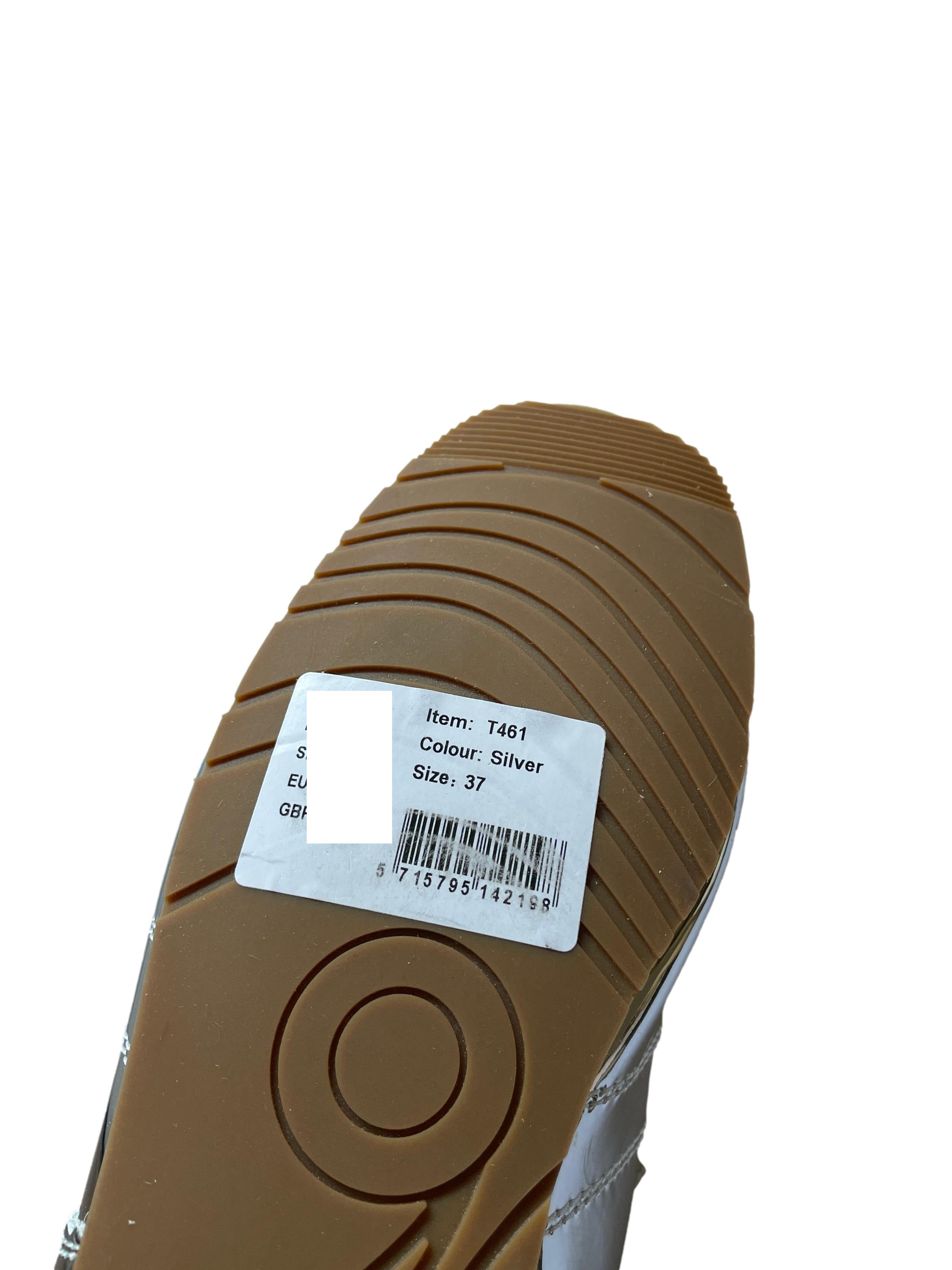 Sofie Schnoor Damen Sneaker, Größe 37 / 40, silber - NEU