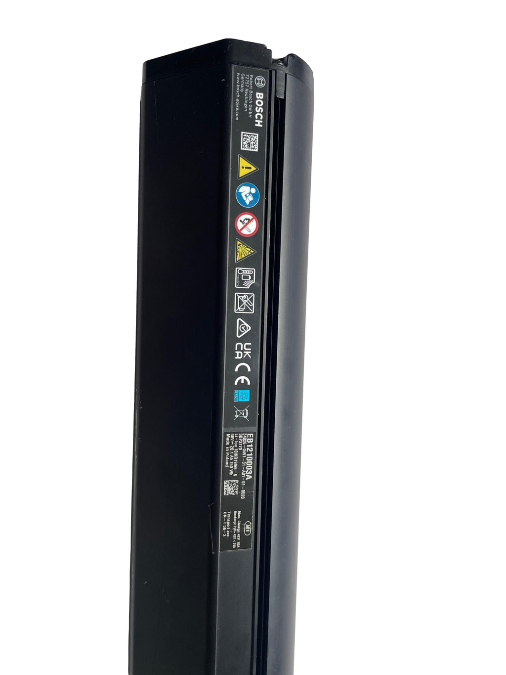 Bosch Powertube 750 - SMART SYSTEM - Energieinhalt (aktuell): 93% -  horizontal