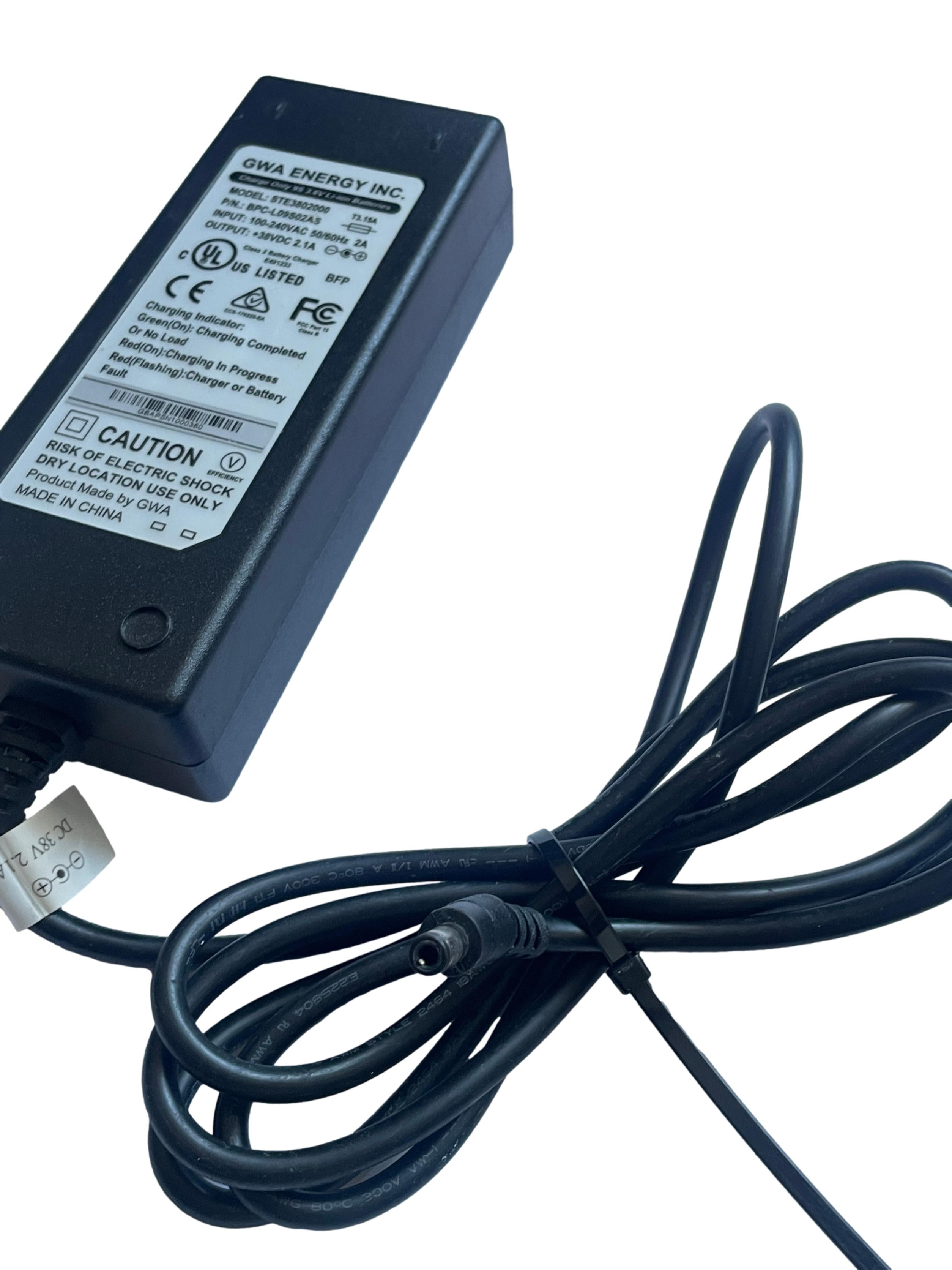 GWA Akku Ladegerät R37/R45 38V + GWA COP 2 Adapter R37/R45