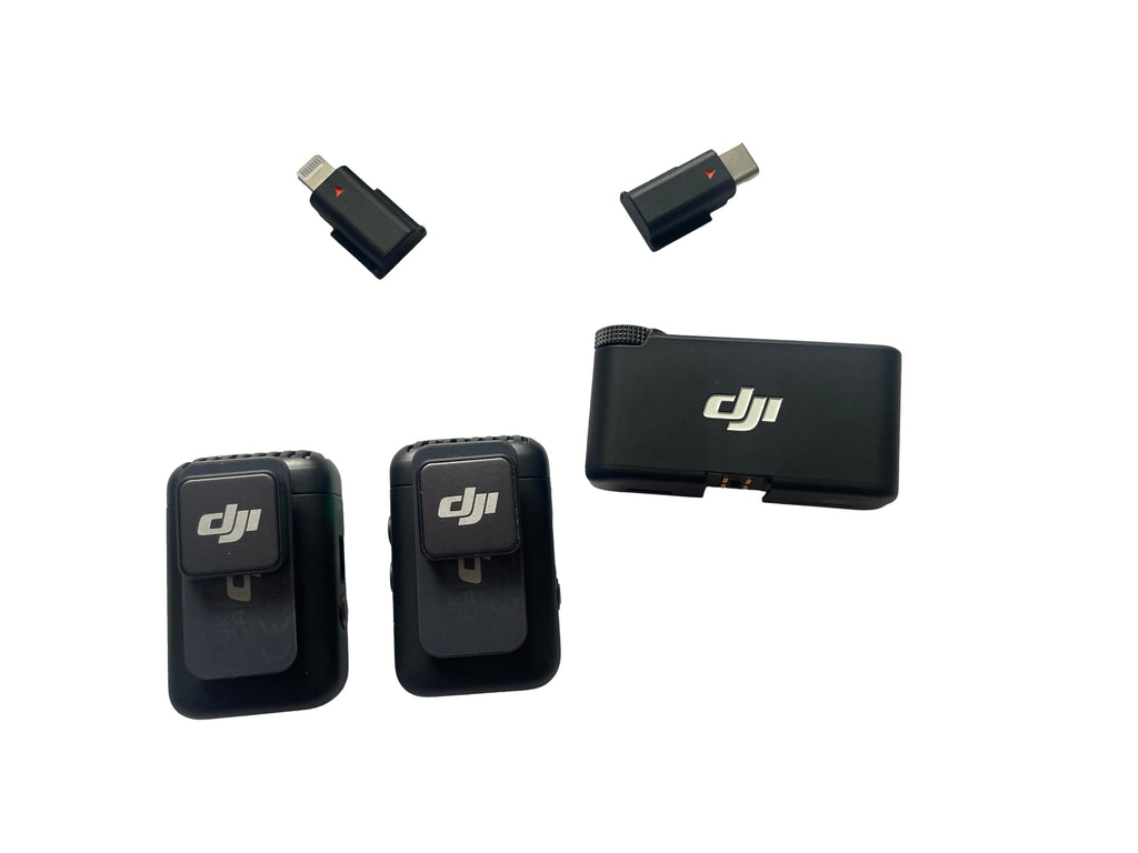 DJI Mic 2 - 2 Sender, Empfänger & Ladeschale