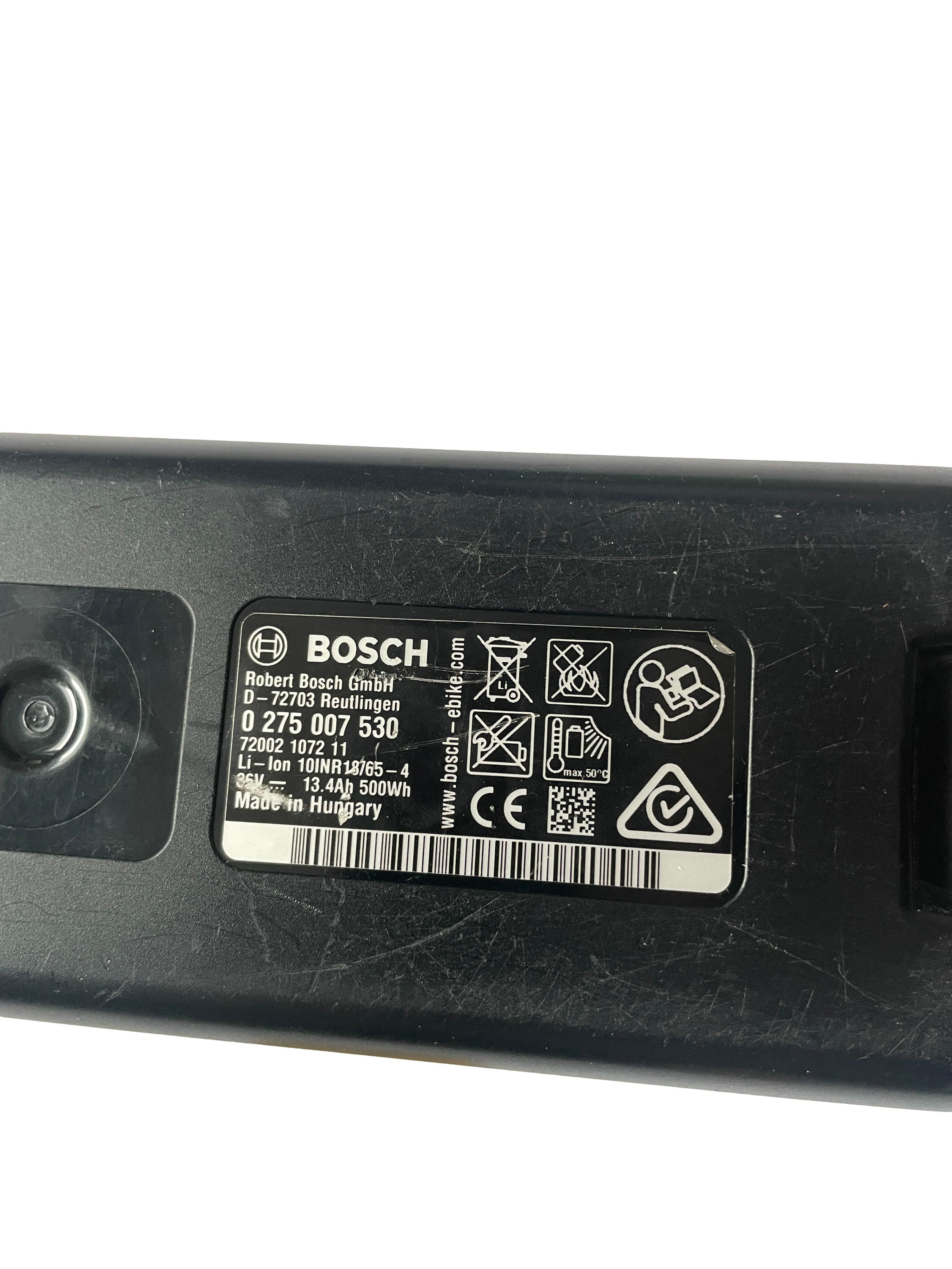 Bosch Powerpack 500 Rahmenakku zum Aufstecken - Energieinhalt (aktuell) 90% mit Bosch Prüfbericht