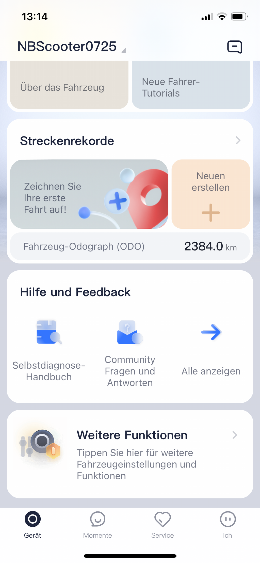 Segway ninebot KickScooter E25D - leicht reparaturbedürftig