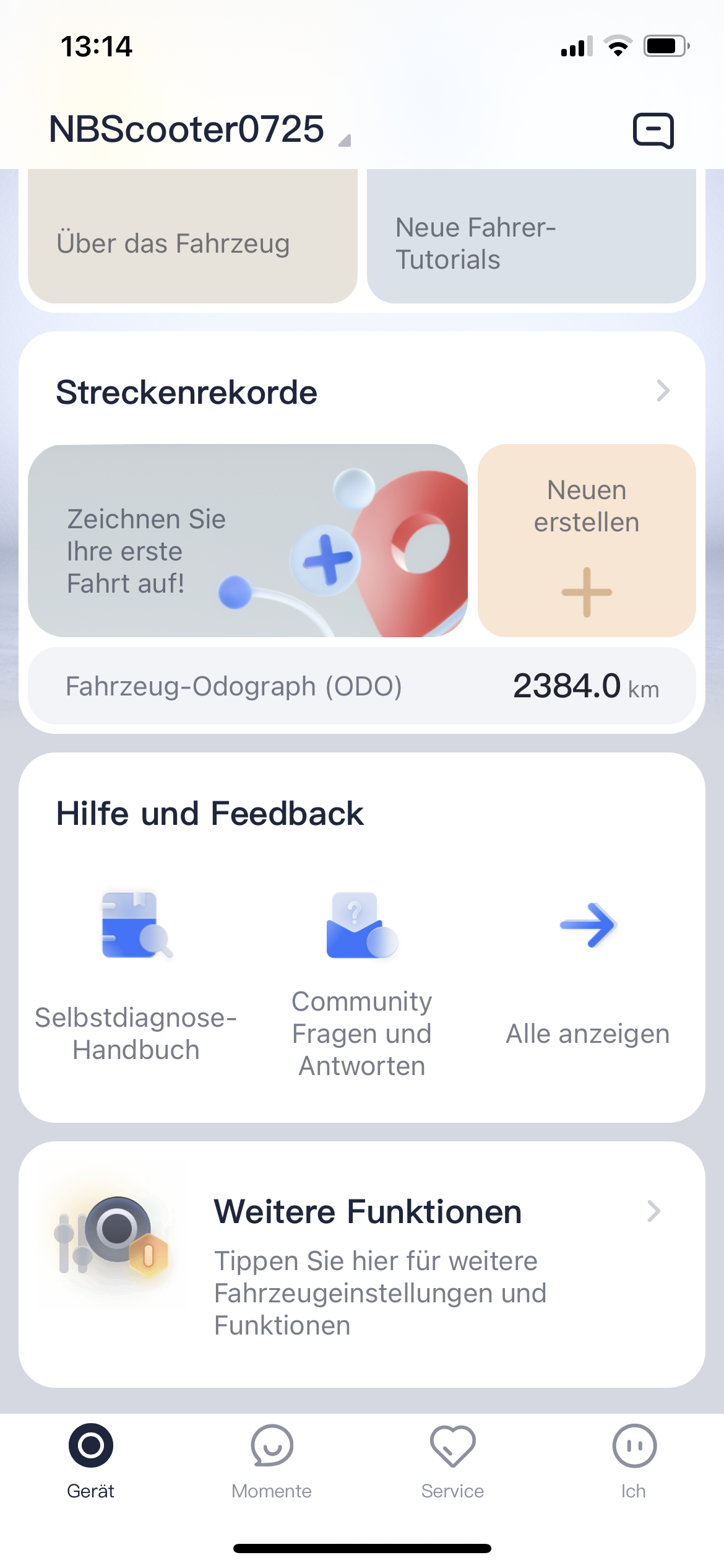 Segway ninebot KickScooter E25D - leicht reparaturbedürftig