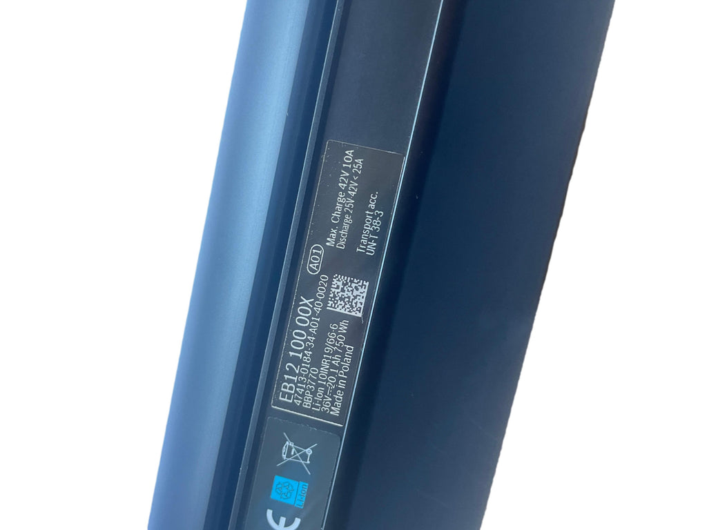 Bosch Powertube 750 - SMART SYSTEM - Energieinhalt (aktuell): 98% -  horizontal