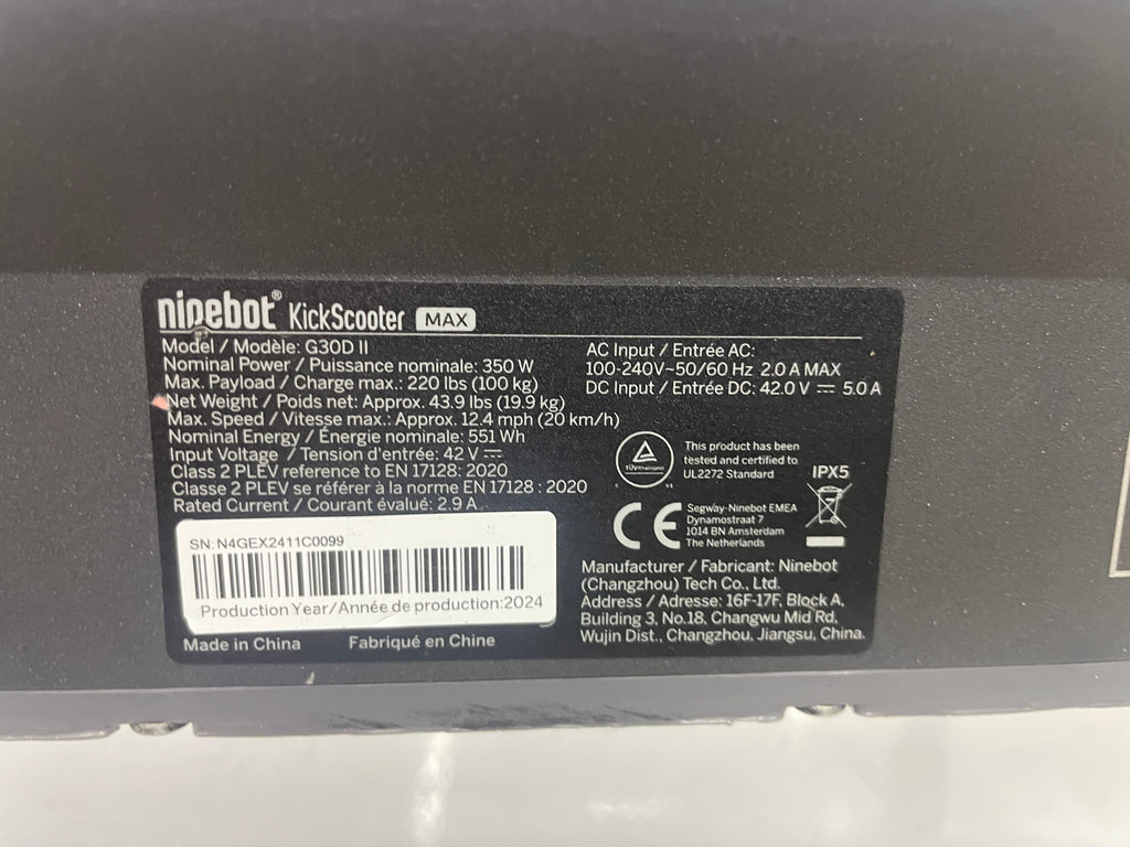 Segway ninebot KickScooter MAX G30D II