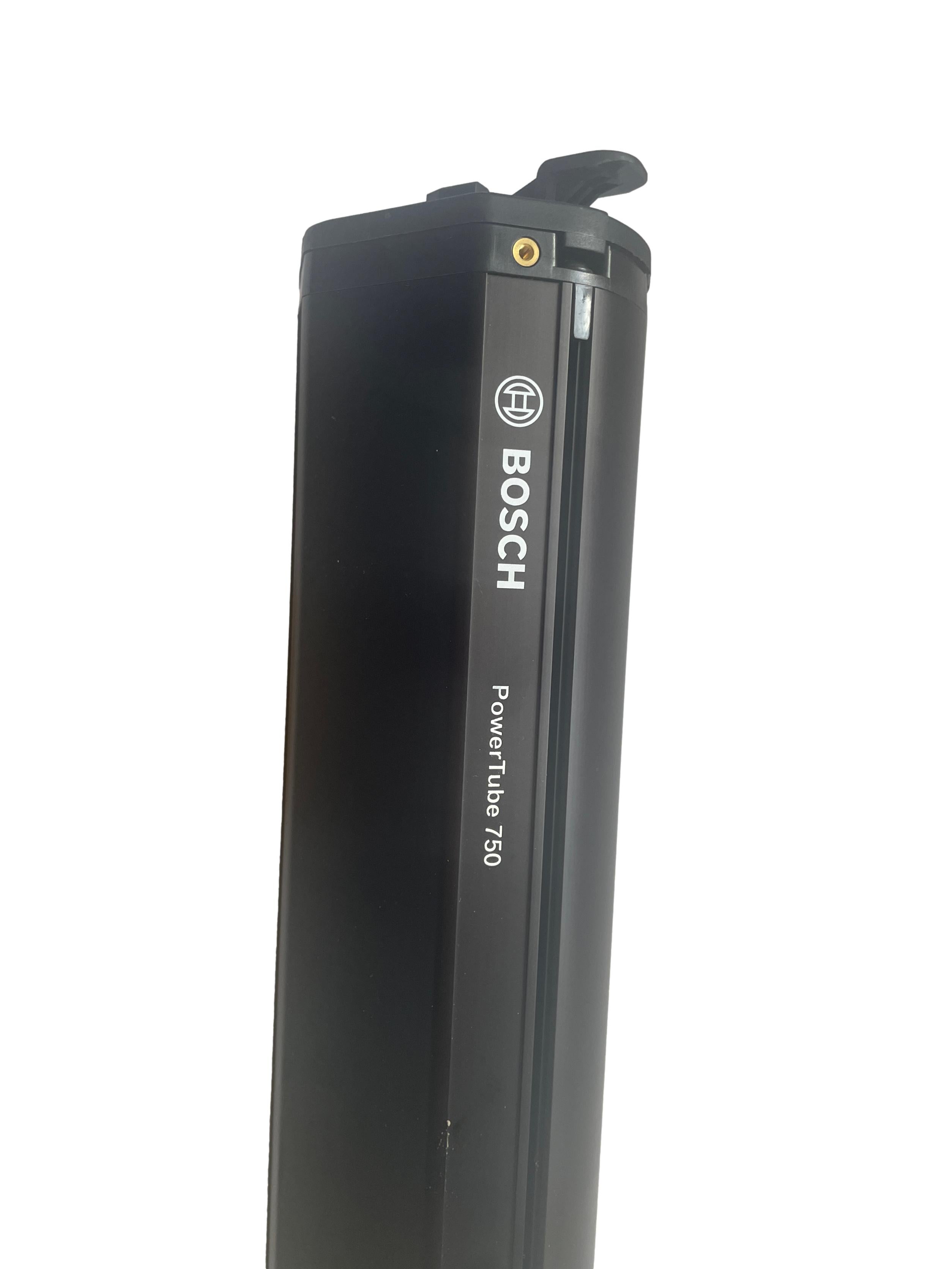 Bosch Powertube 750 - SMART SYSTEM - Energieinhalt (aktuell):  96% -  vertikal