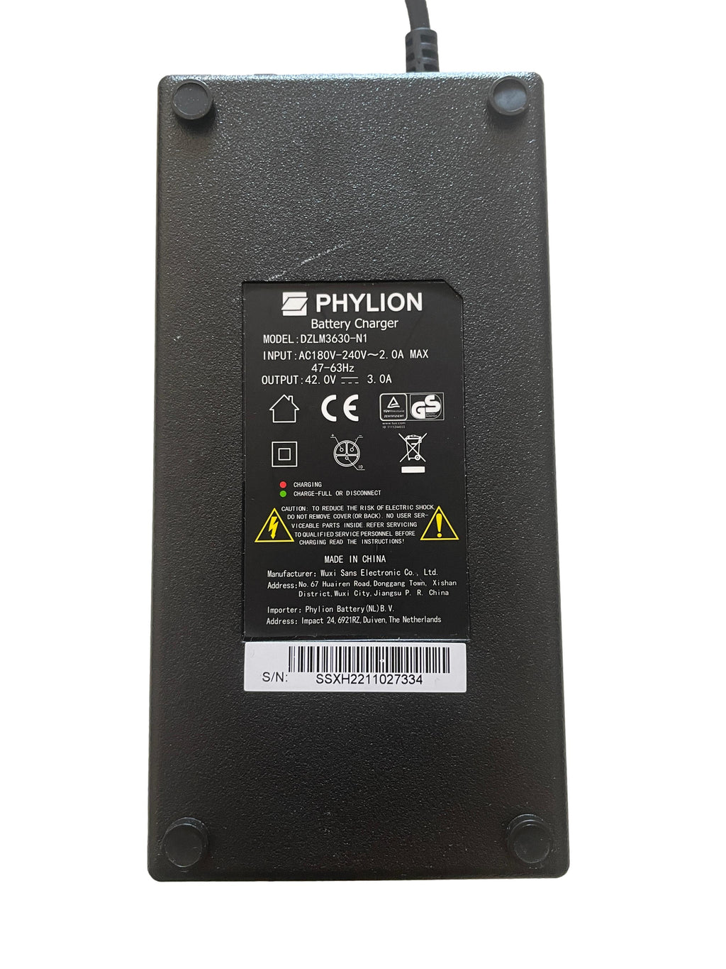 PHYLION Ladegerät DZML3630-N1