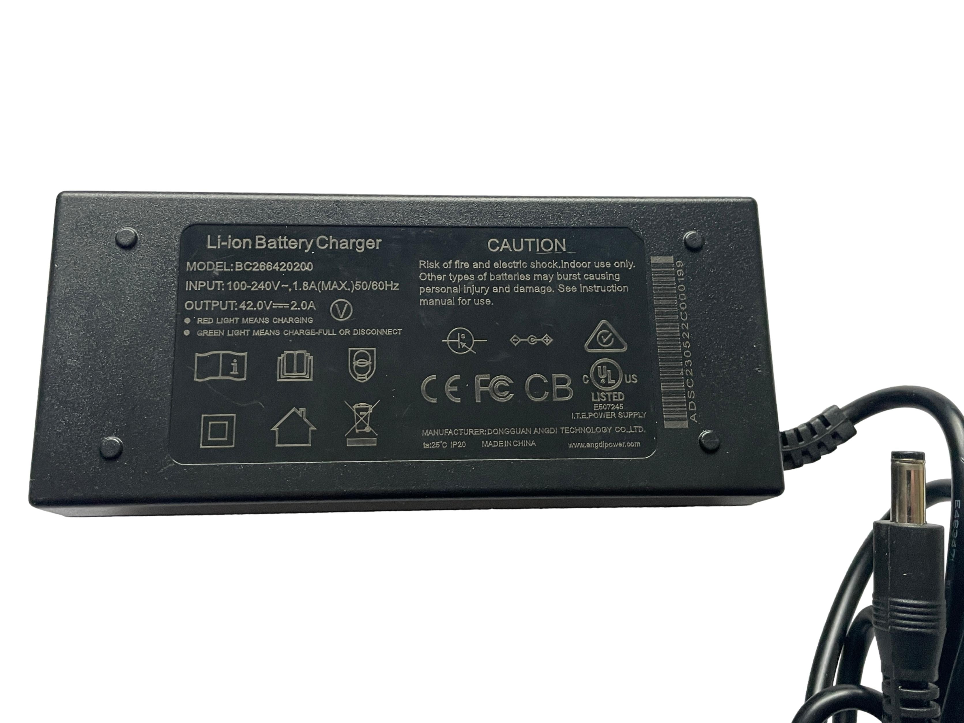 Li-ion Battery Charger BC266420200 u.A. für Hitways E-Bikes