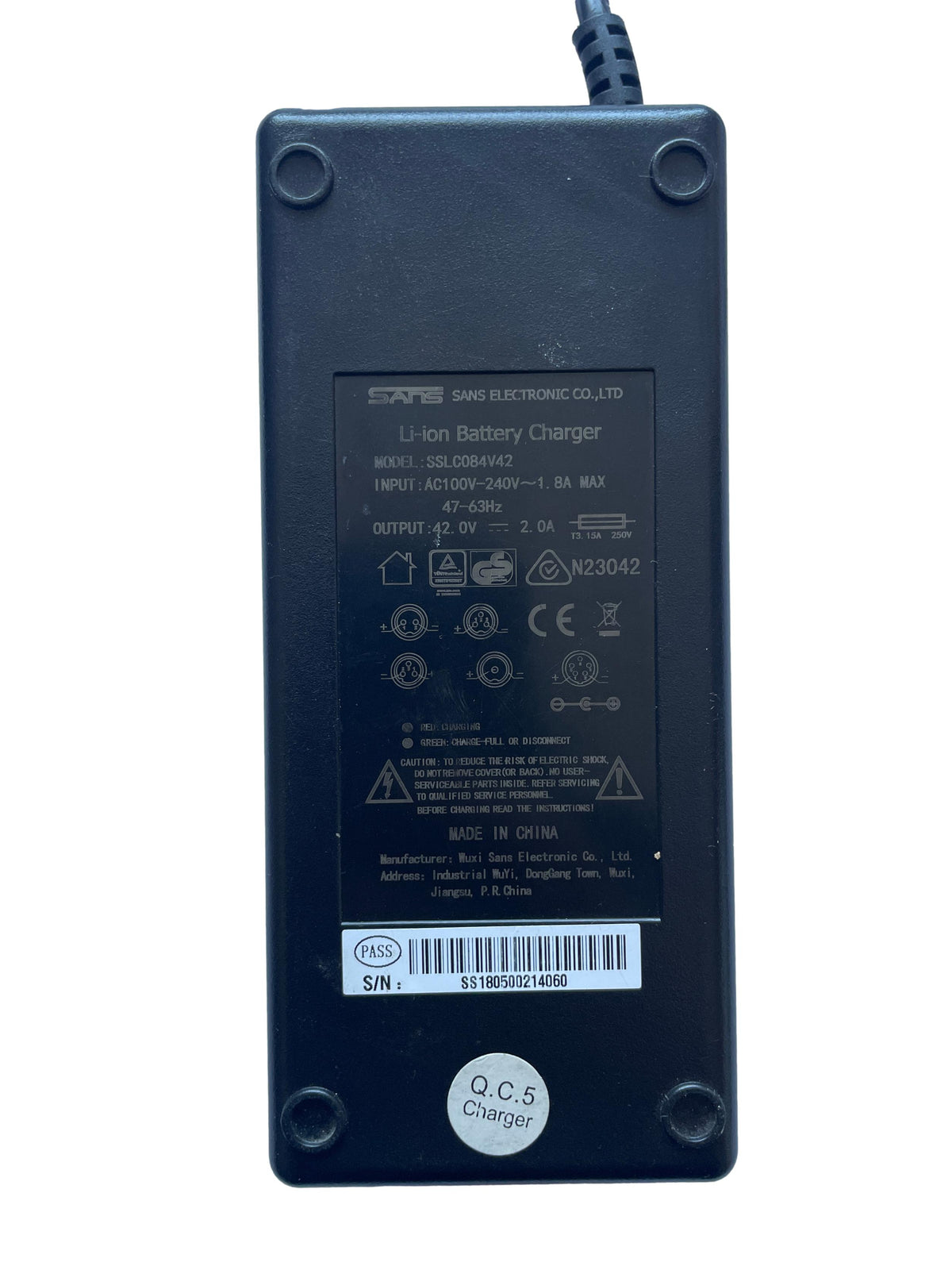Ladegerät Sans Li-Ion SSLC084V42M - gebraucht