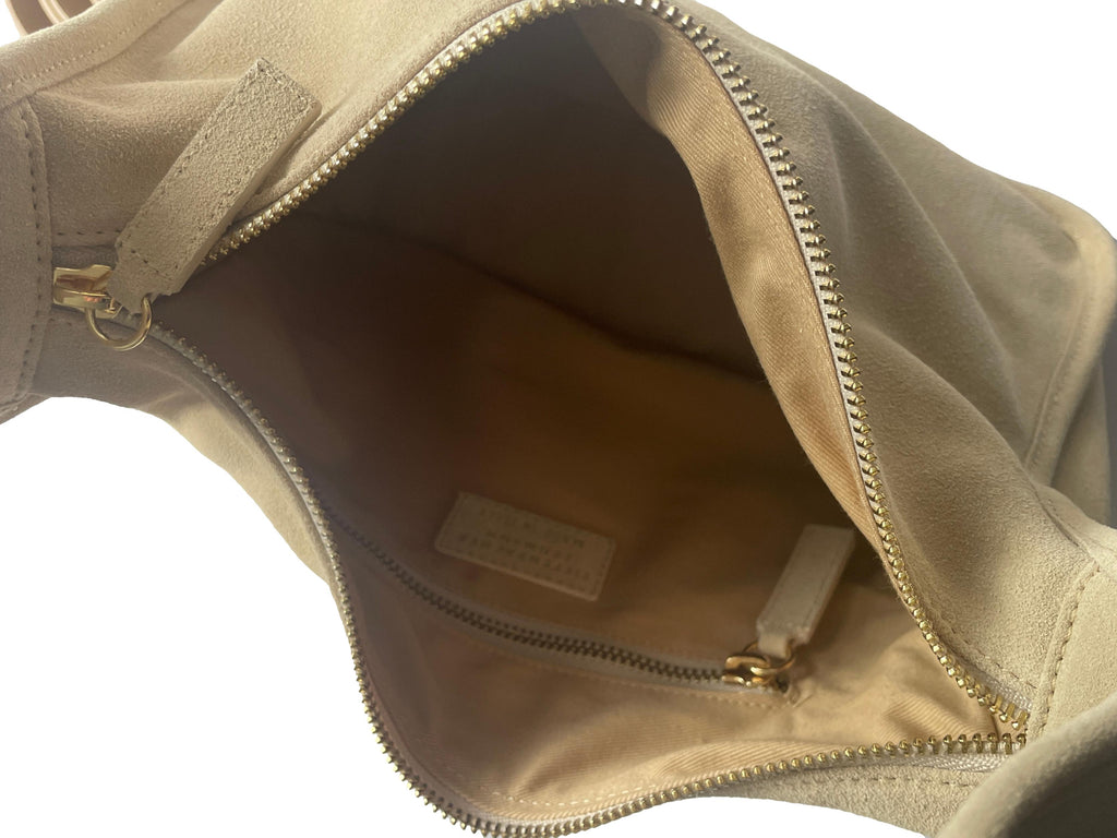 Tiefenbacher Lehmann BRIOCHE BAG midi beige, Handtasche - NEU