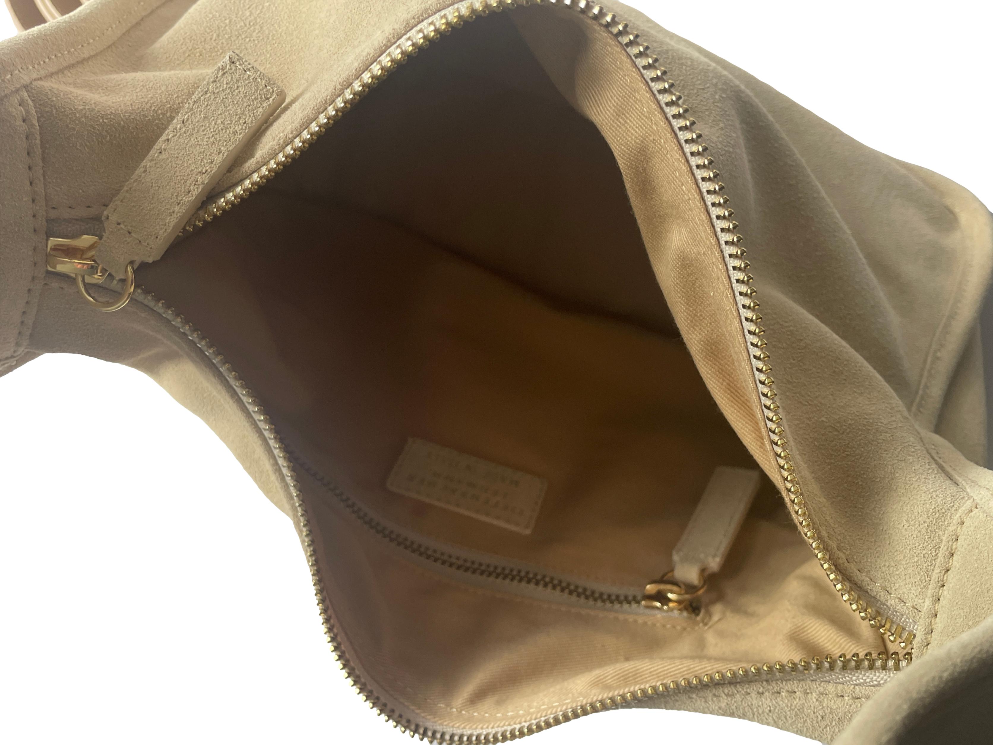 Tiefenbacher Lehmann BRIOCHE BAG midi beige, Handtasche - NEU