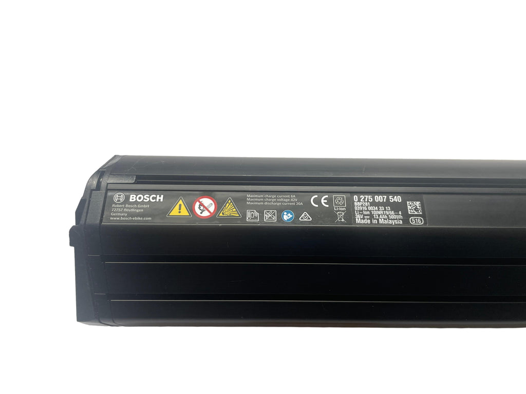 Bosch Powertube 500 - Energieinhalt (aktuell) 97% - vertikal - gebraucht