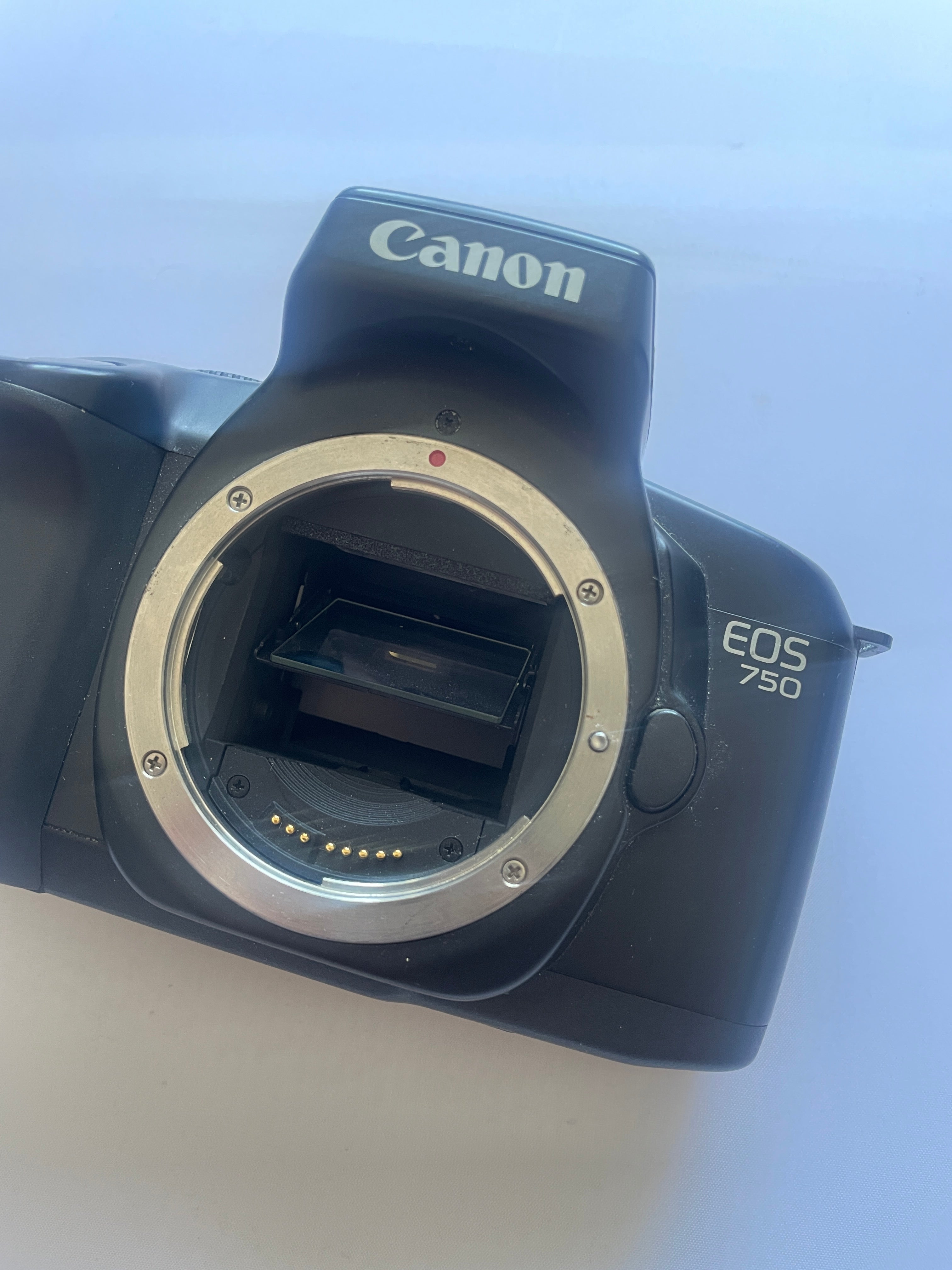Canon Eos 750 analoge Spiegelreflexkamera + Canon Zoom Lens EF Objektiv 70-210mm