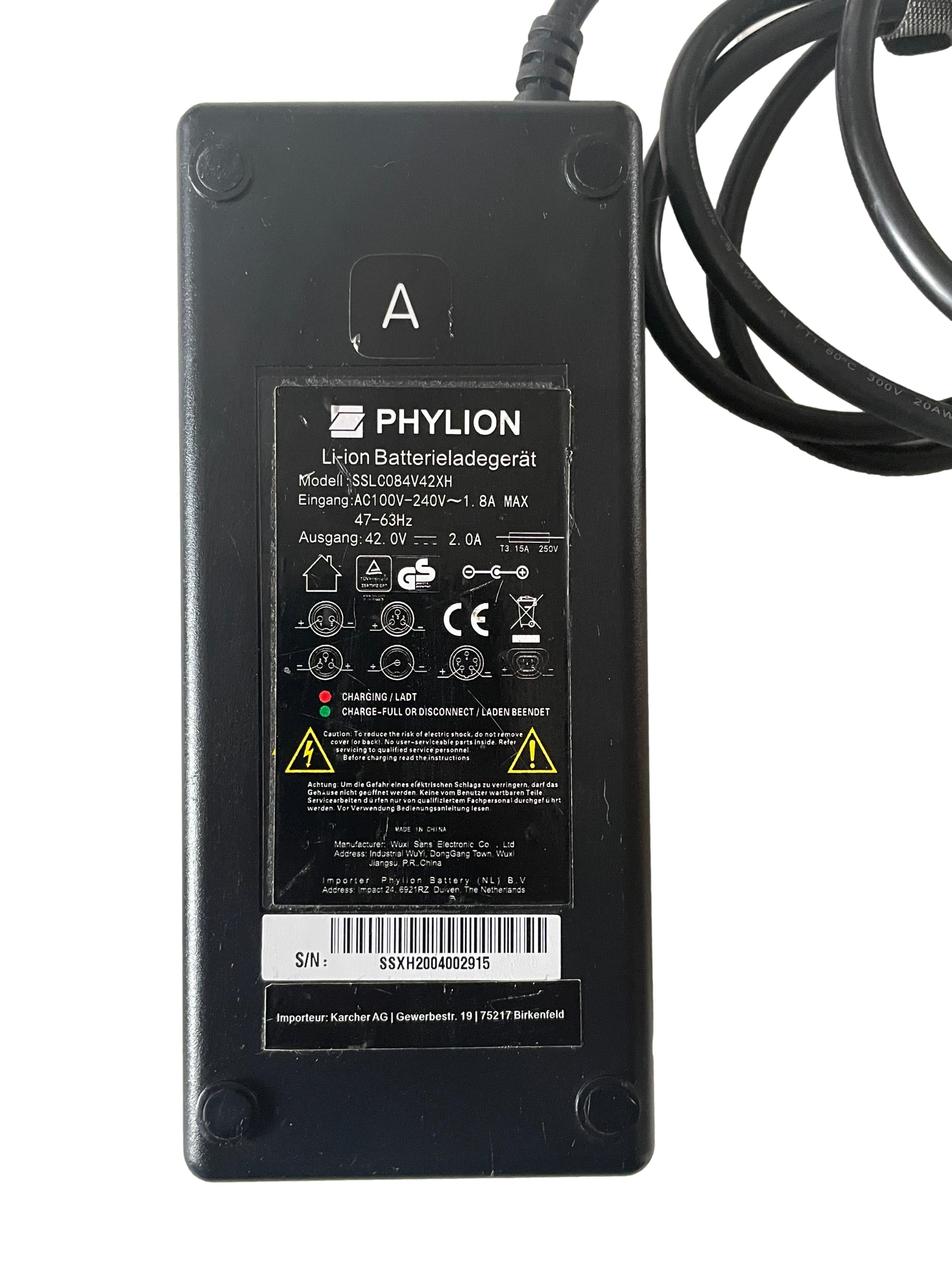 Phylion SSLC084V42XH Trapez 5-poliges Ladegerät SSLC084V42XH
