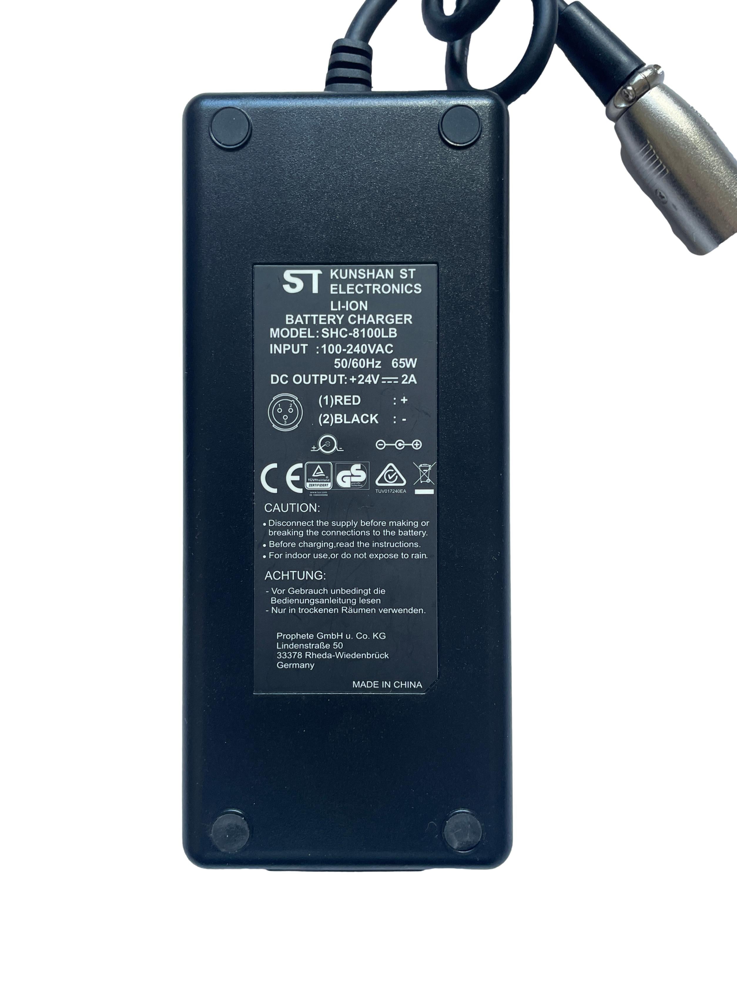 ST Charger SHC-8100LB für Prophete E-Bikes