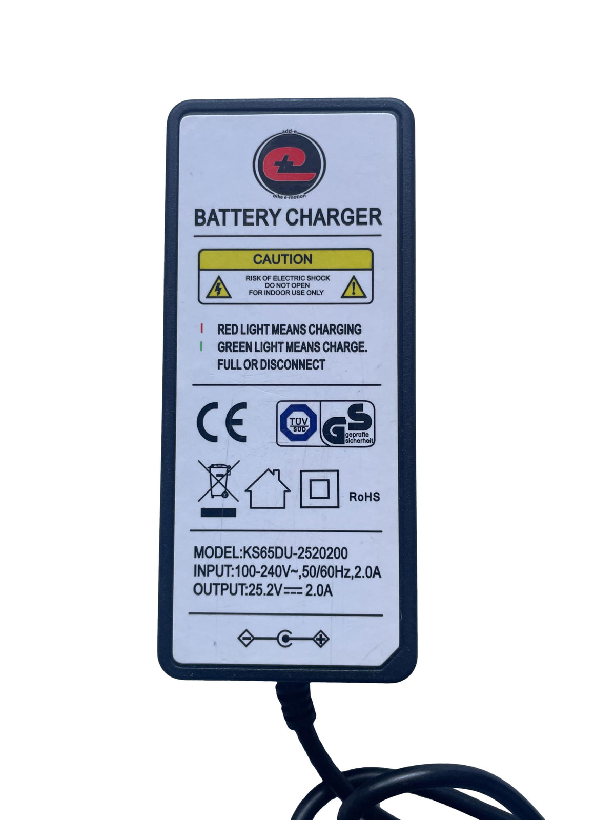 Ladegerät add-e KS65DU-2520200 - gebraucht
